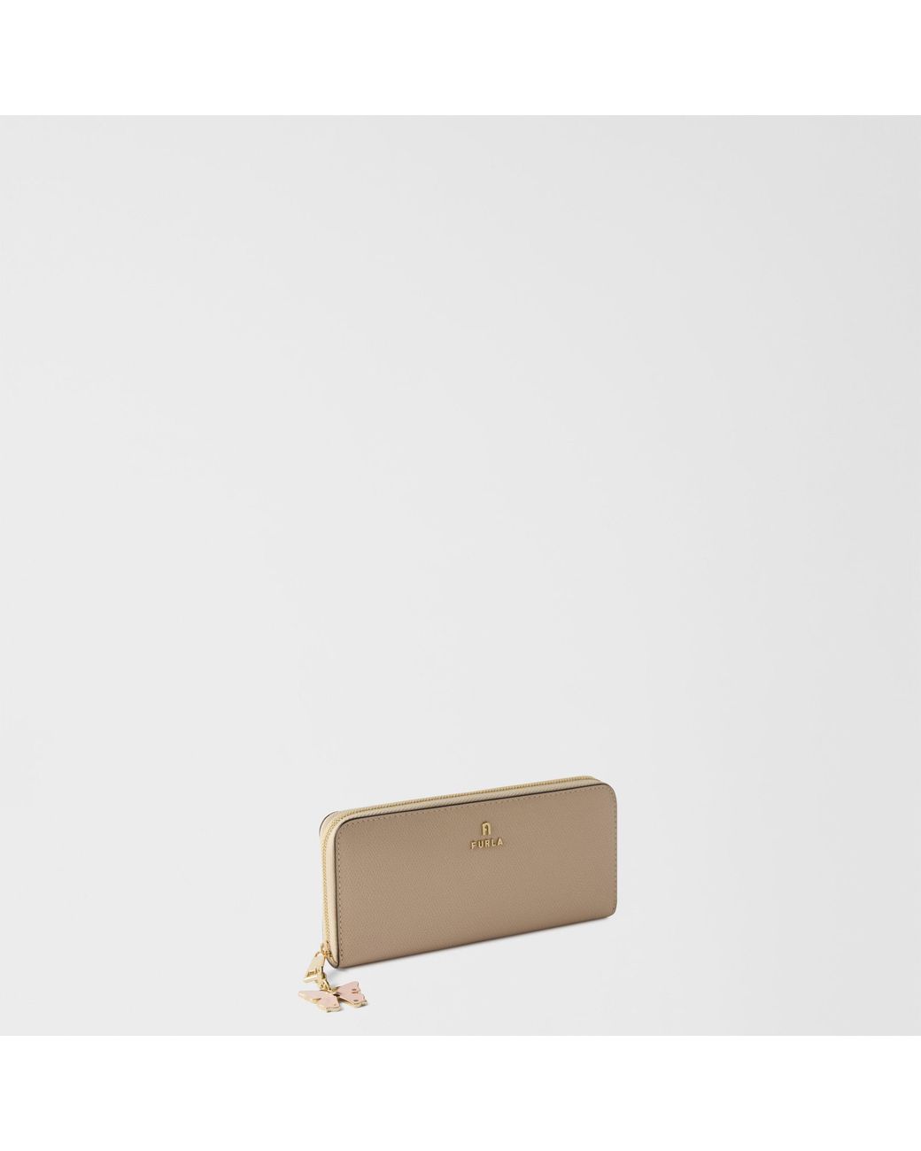Furla Natural Hashtag Charm Dusty Metal + Enamel