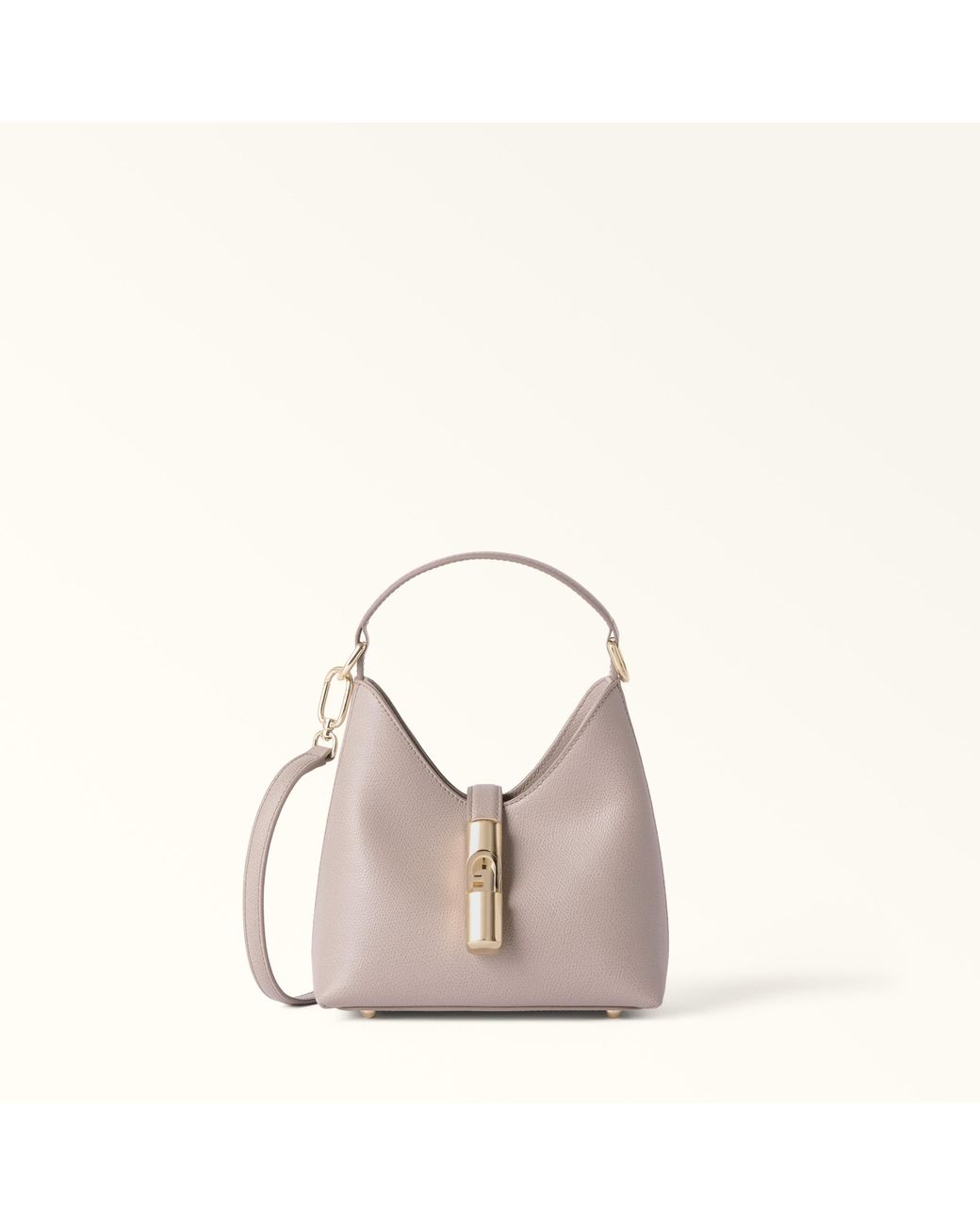 Furla Natural Iride Mini Bag Cachemire Textured Leather