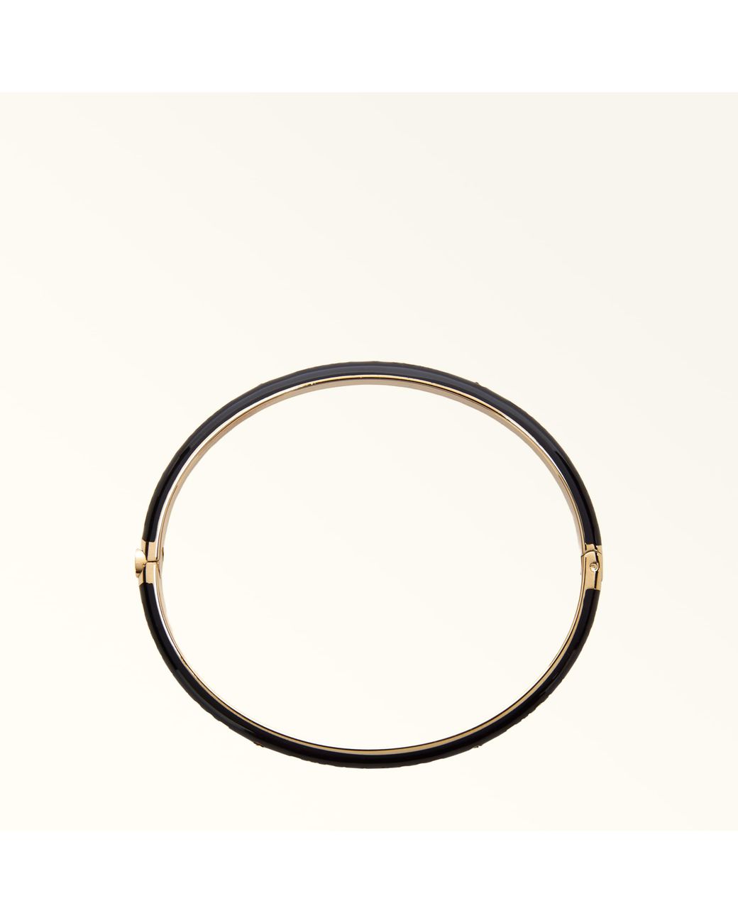 Furla Natural 1927 Bangle Nero Metal + Resin