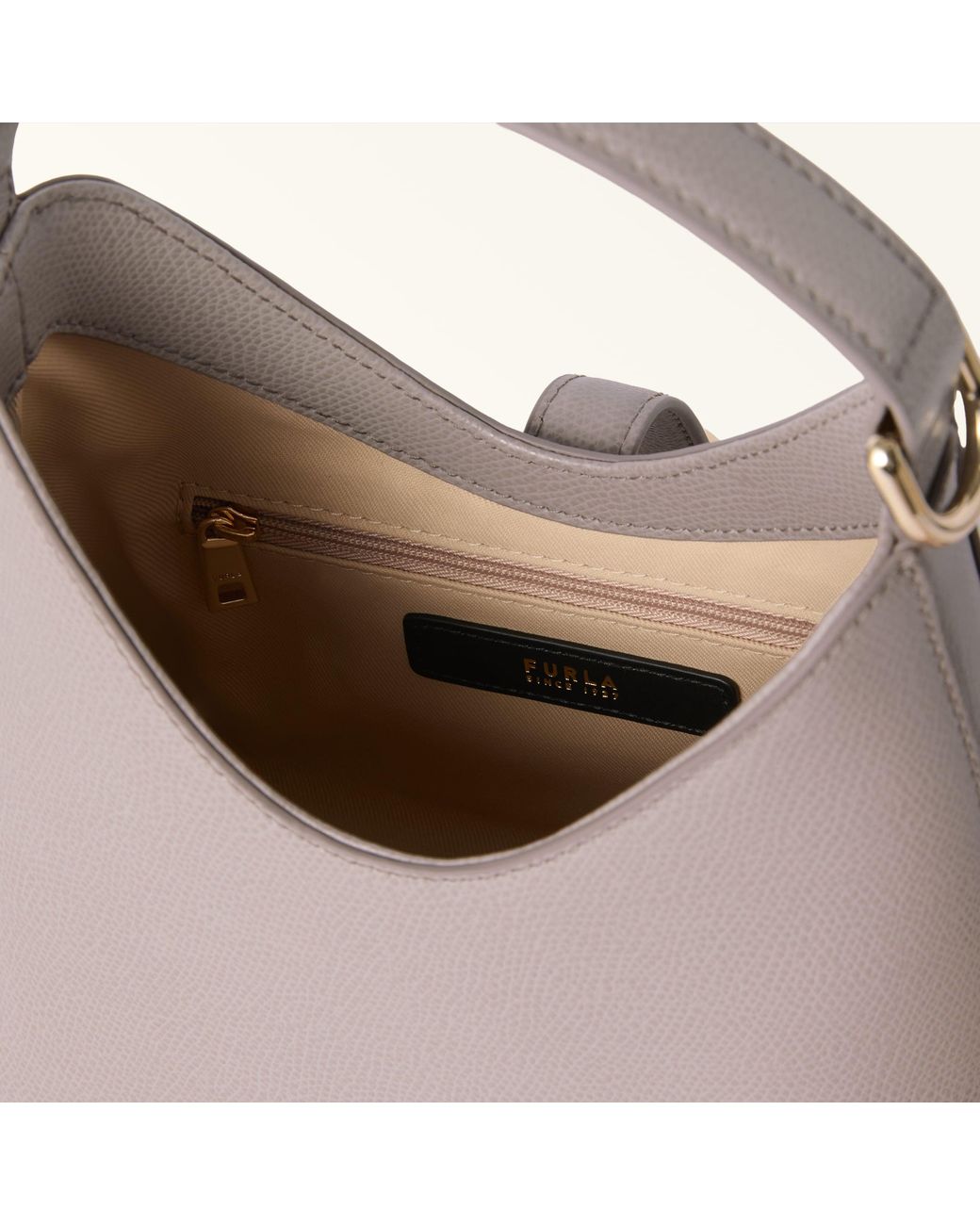Furla Natural Iride Mini Bag Cachemire Textured Leather