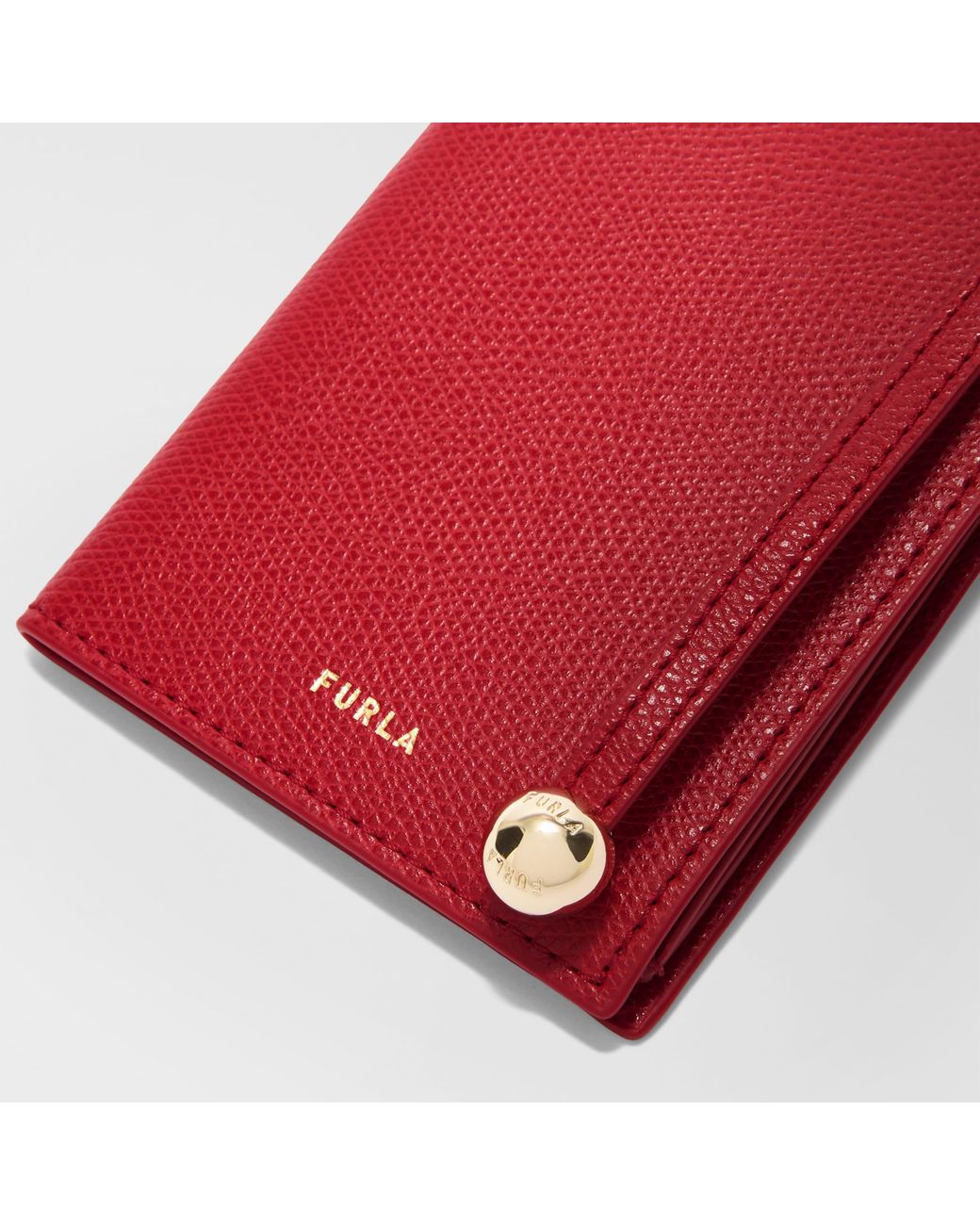 Furla Laura Card Case M1 Textured Leather