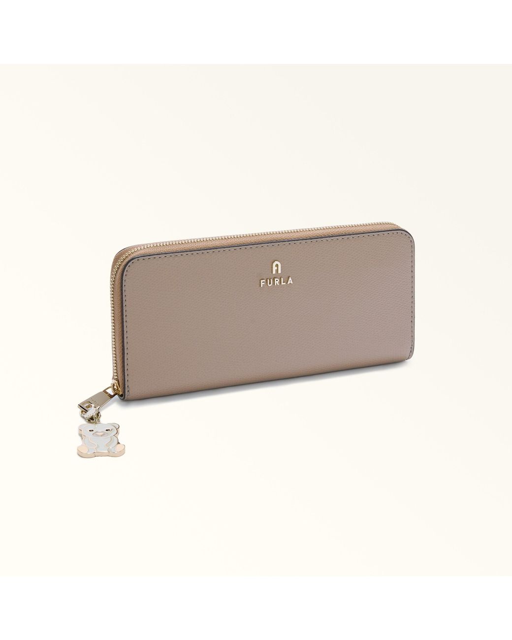 Furla Natural Hashtag Charm Marshmallow Metal + Enamel