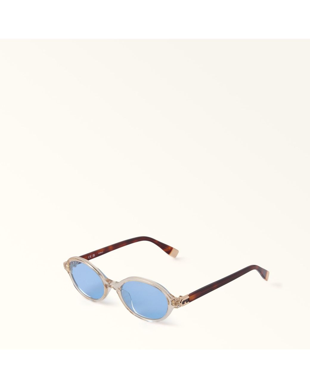 Furla Blue Sunglasses Butter Acetate
