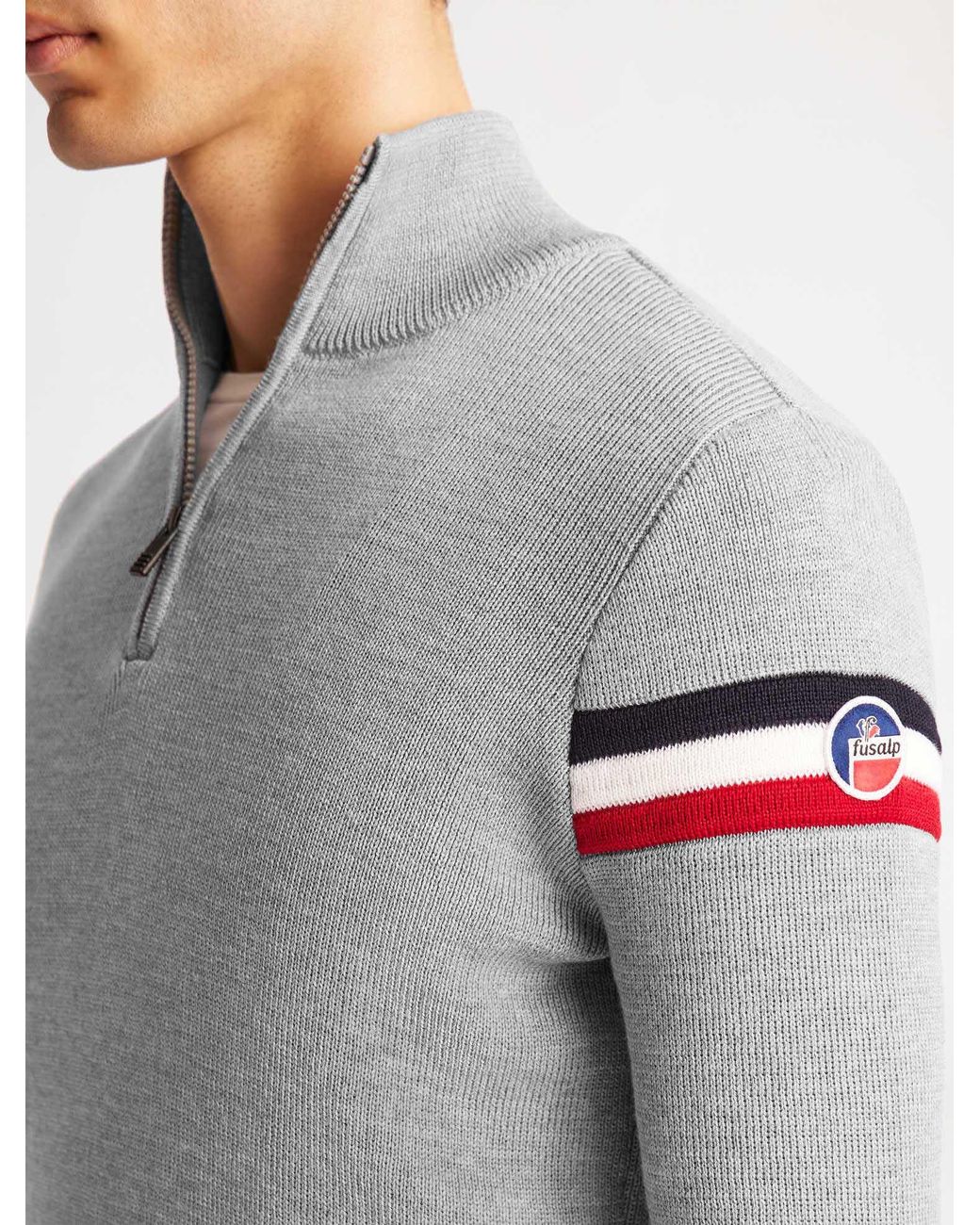 Fusalp Gray Wengen Sweater for men