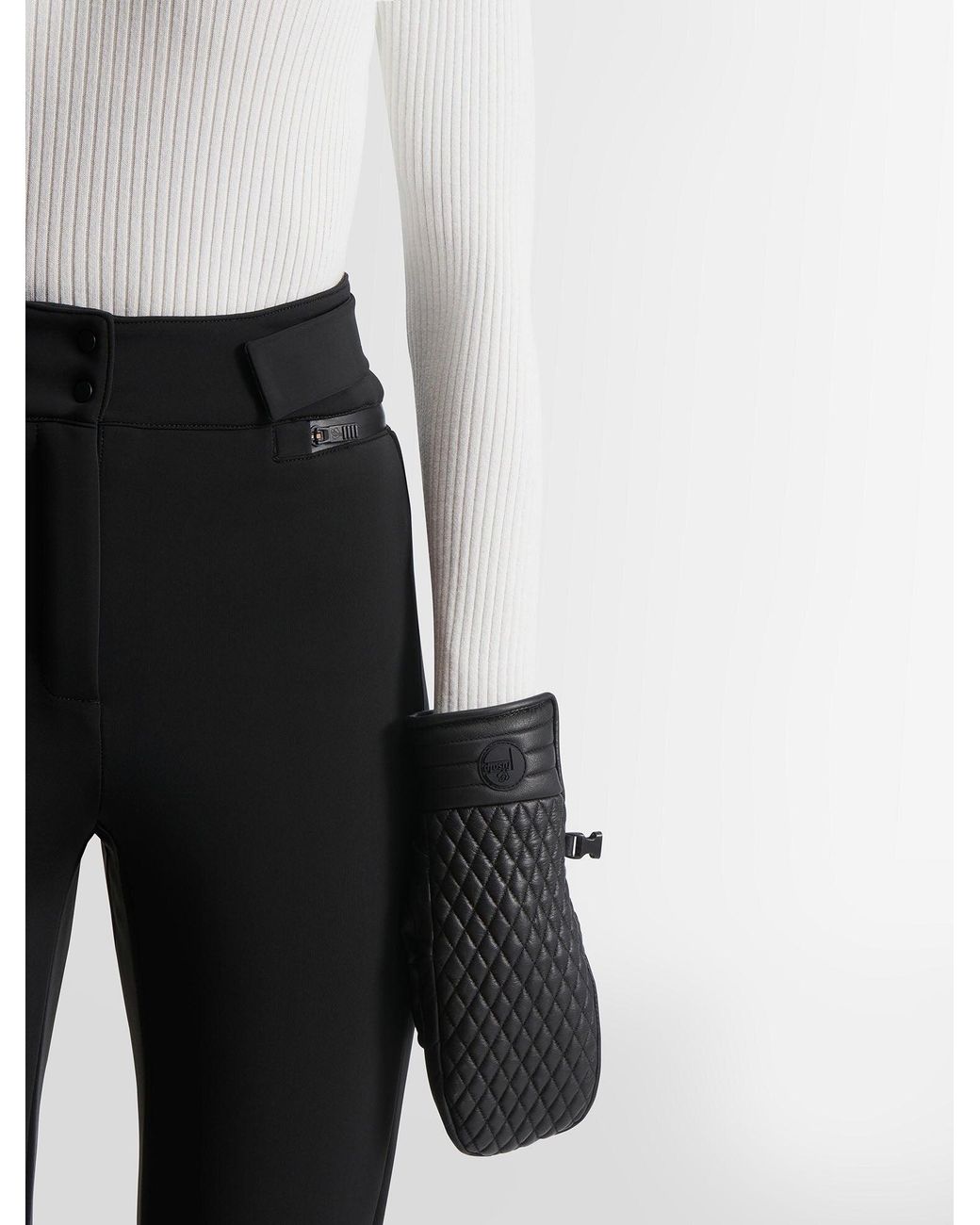 Fusalp Black Athena Ski Mittens