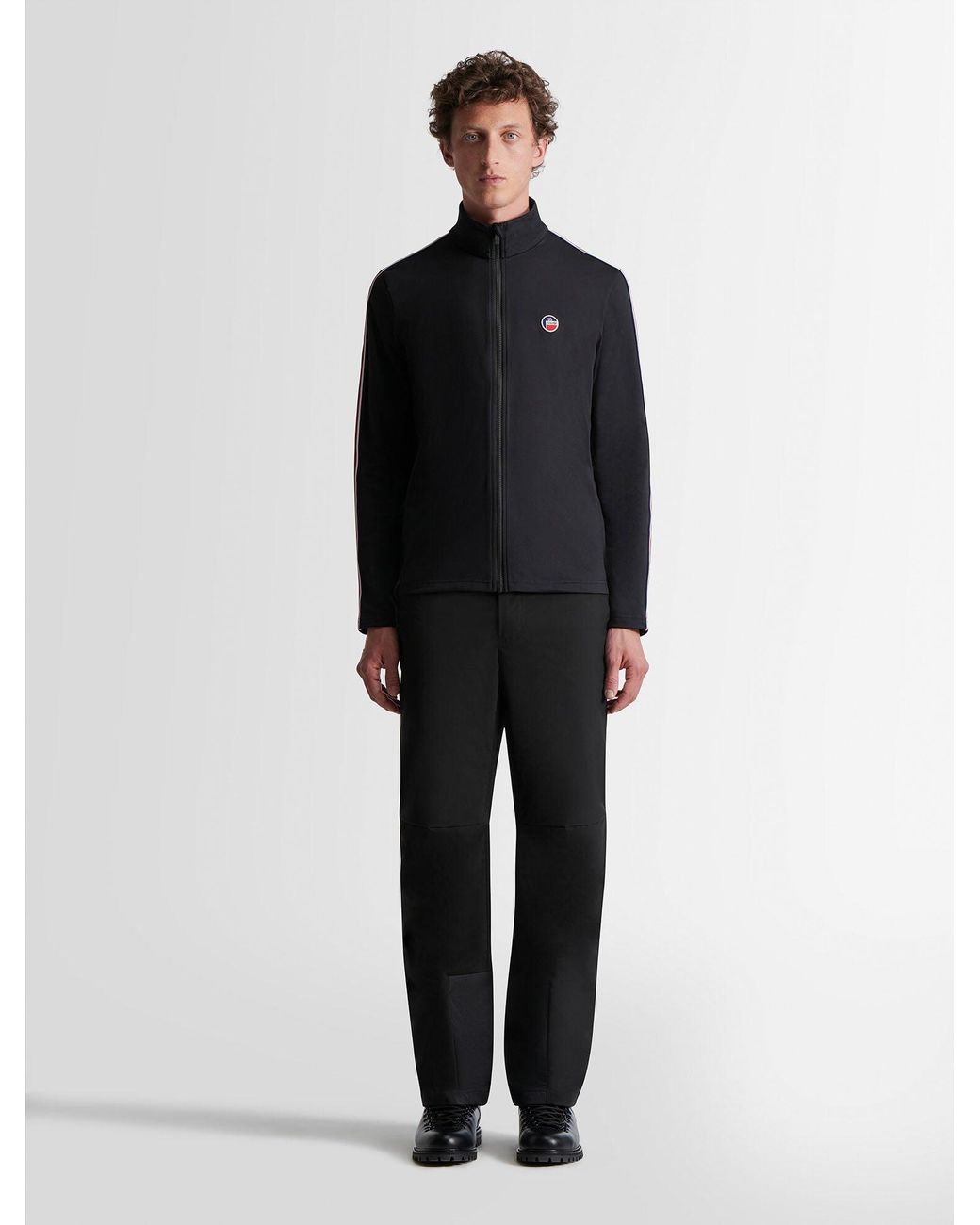 Fusalp Black Mariozip Lightweight Jacket for men