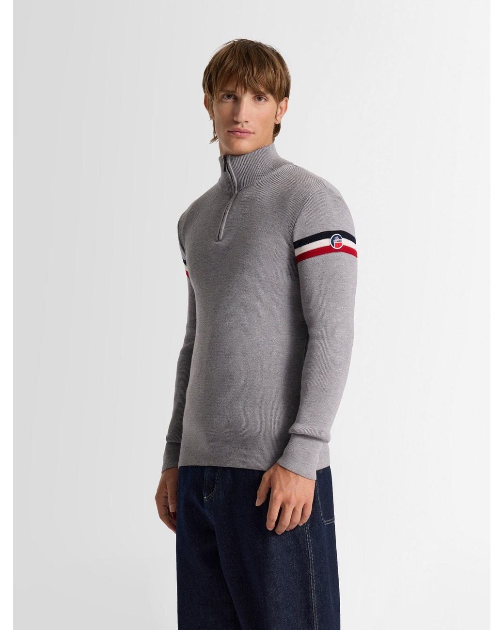 Fusalp Gray Wengen Sweater for men