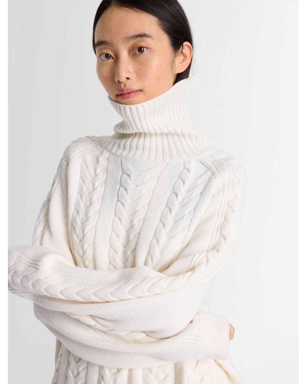 Pull Elwena Fusalp en coloris White