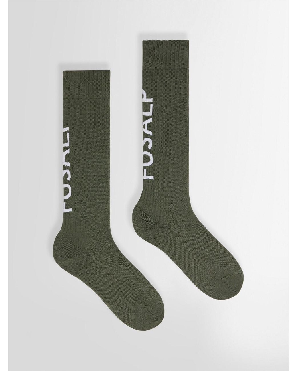 Fusalp Green Sock Pop Ski Socks