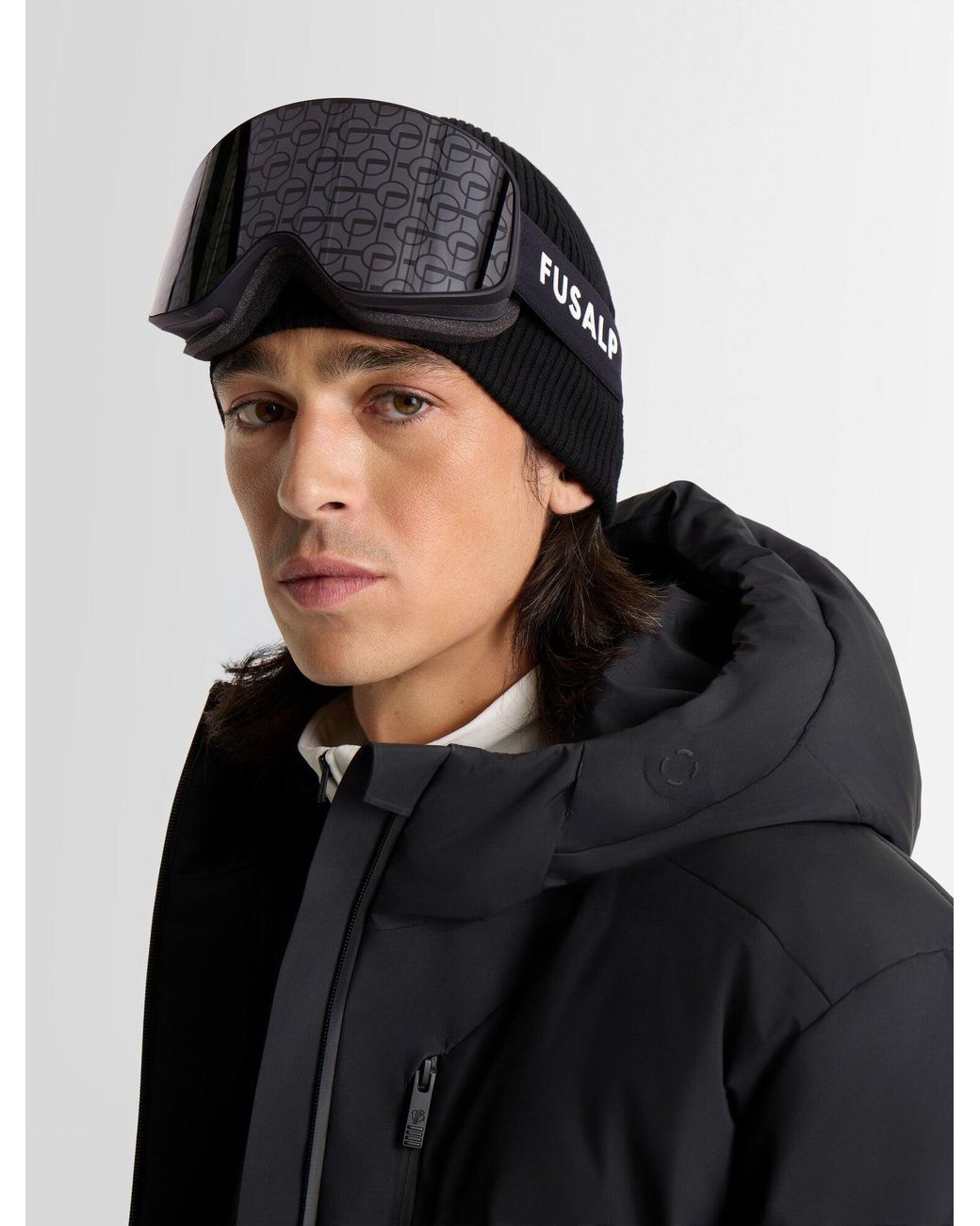 Fusalp Black Matterhorn Mono Ski Mask