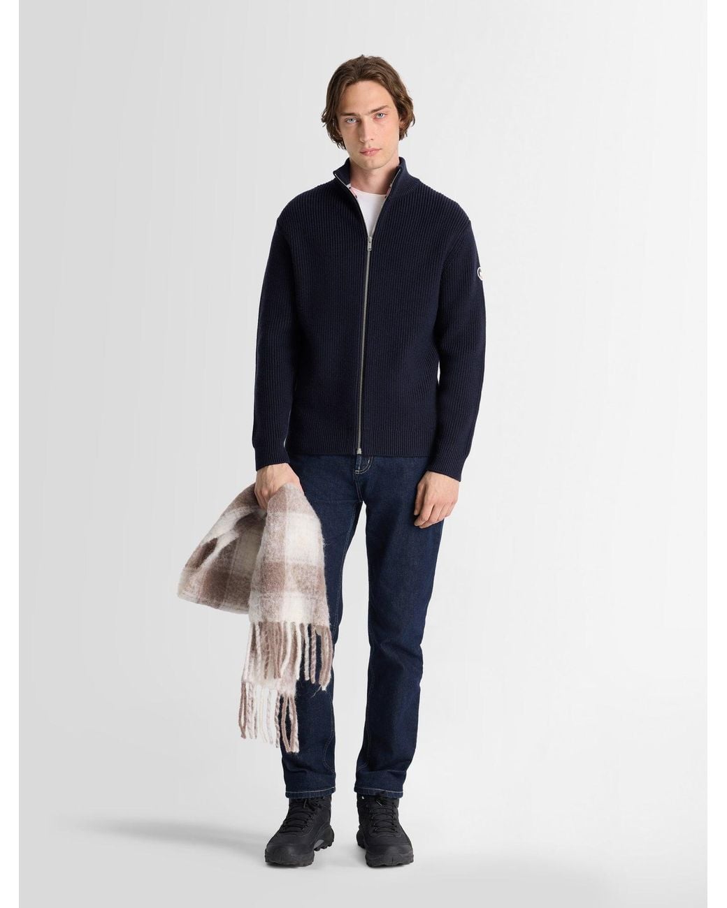 Fusalp Blue Corlen Cardigan for men
