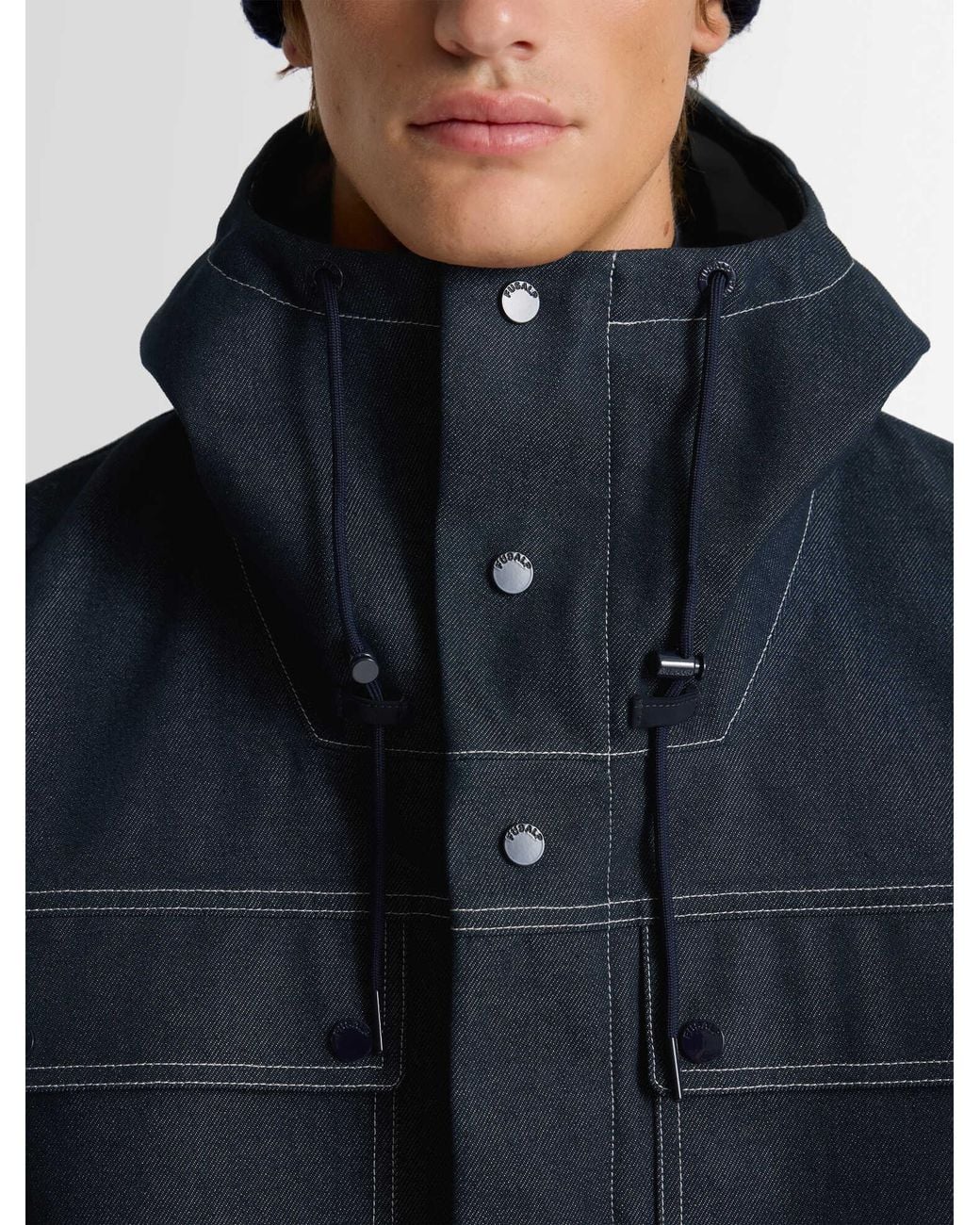 Fusalp Blue Rylas Windbreakers Jacket for men