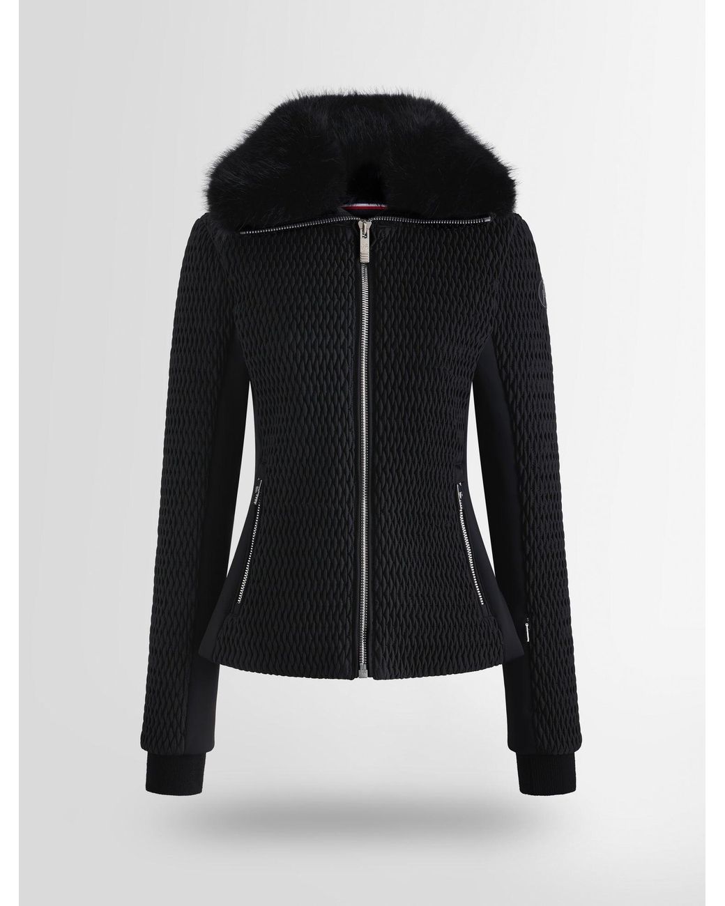 Fusalp Black Montana Snow Jacket