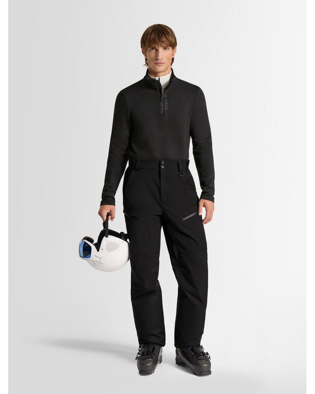Fusalp Black Sidyo Ski Pants for men