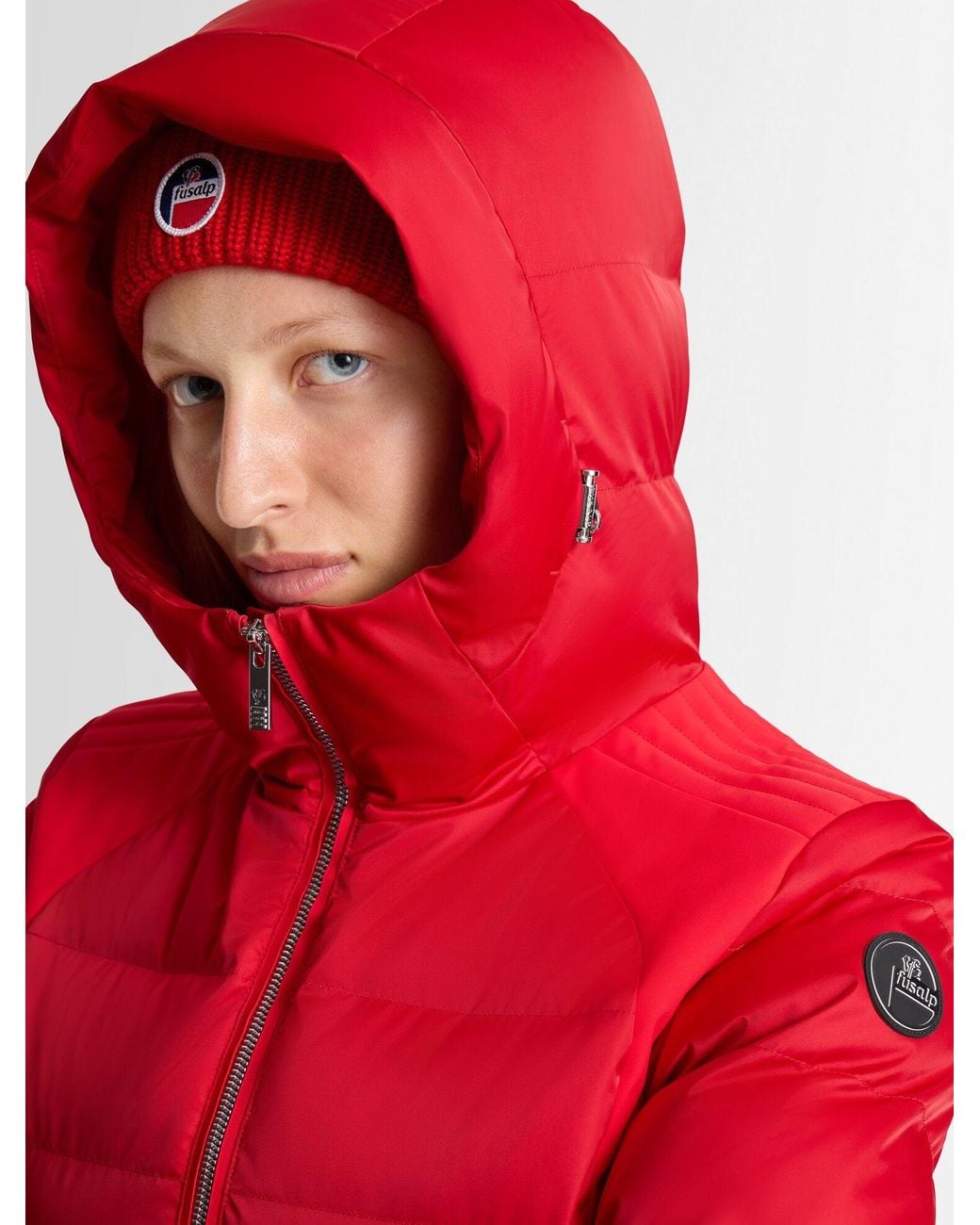 Fusalp Red Maela Ski Jacket