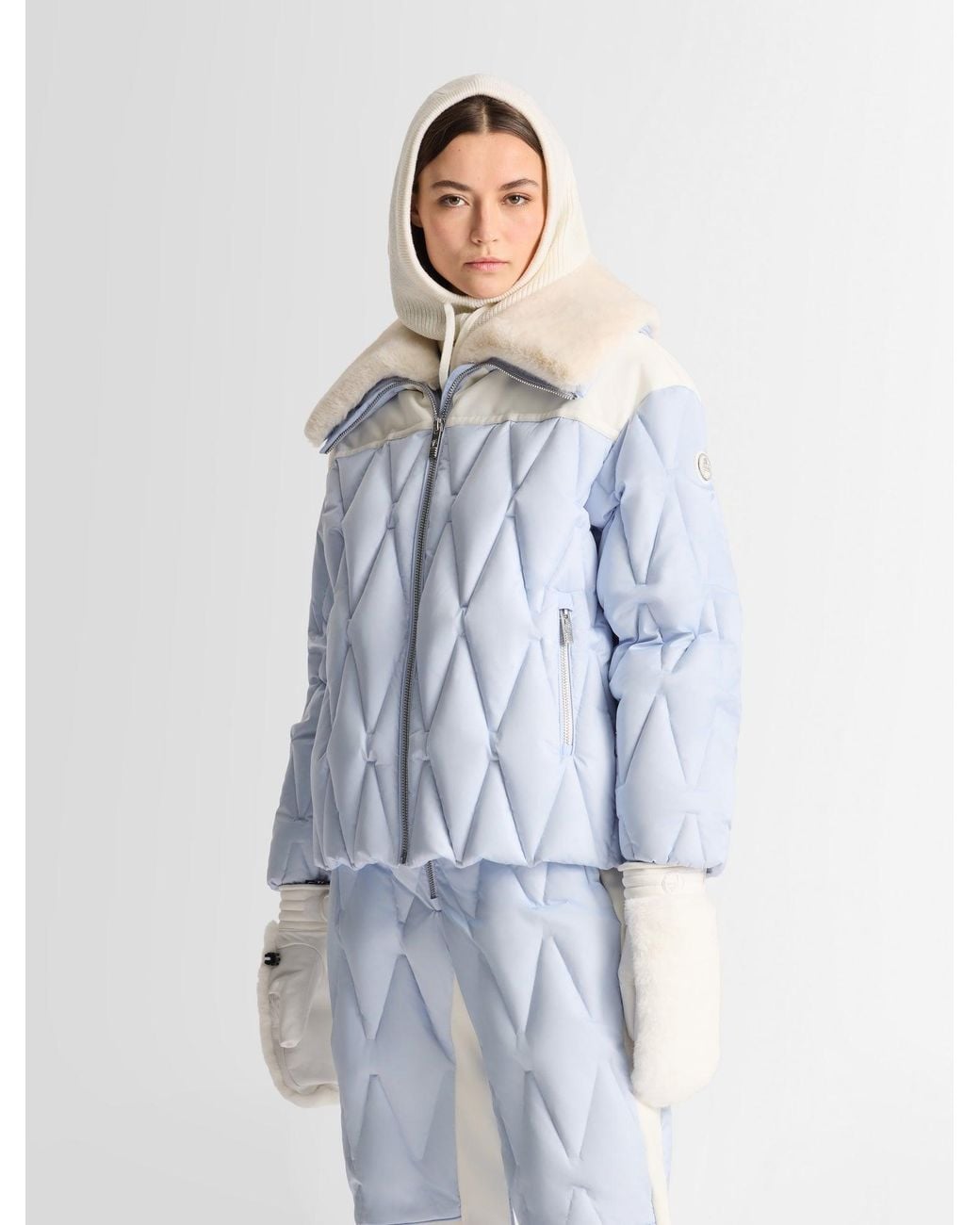 Fusalp Blue Beqya Down Jacket