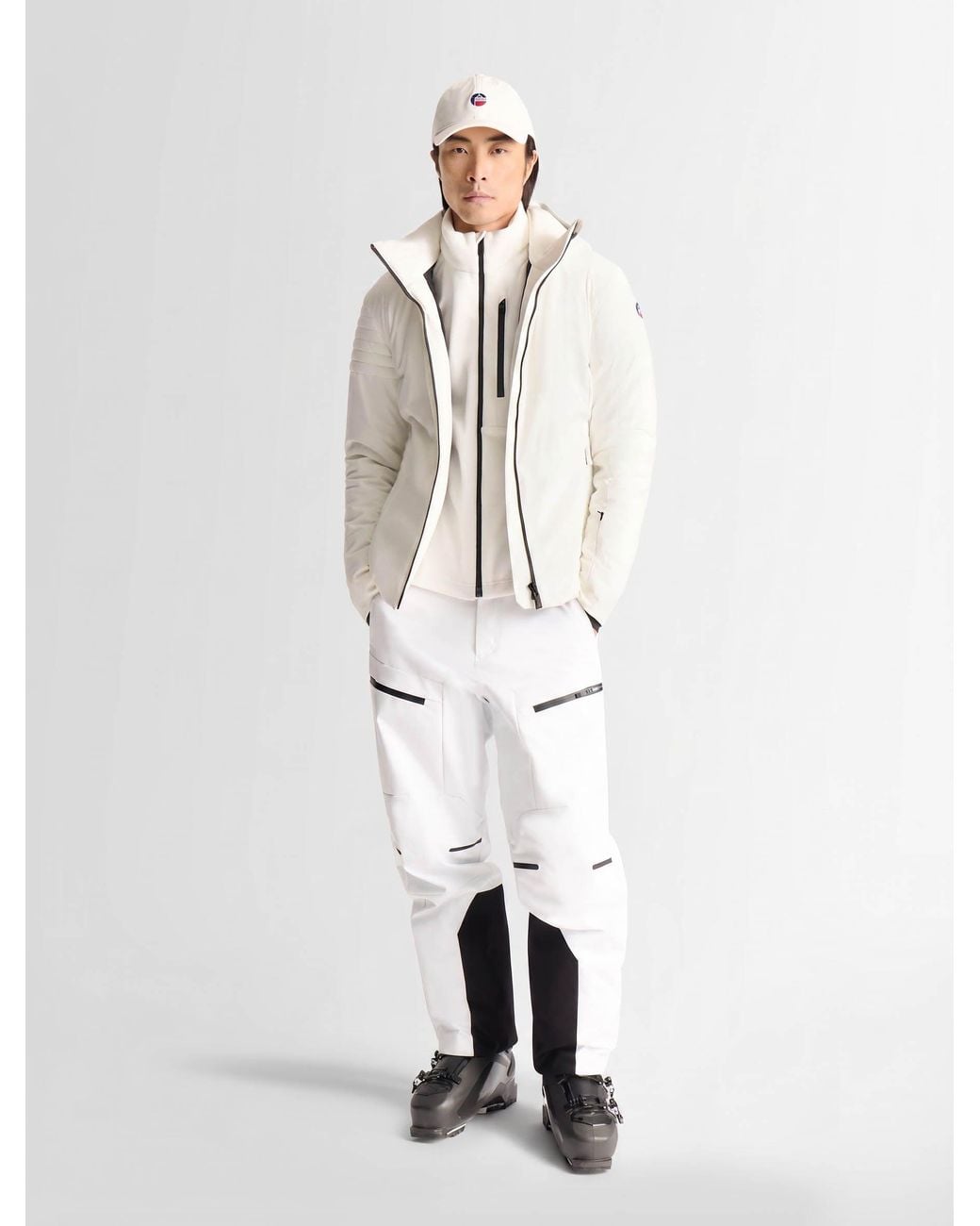 Fusalp White Power Ski Jacket for men