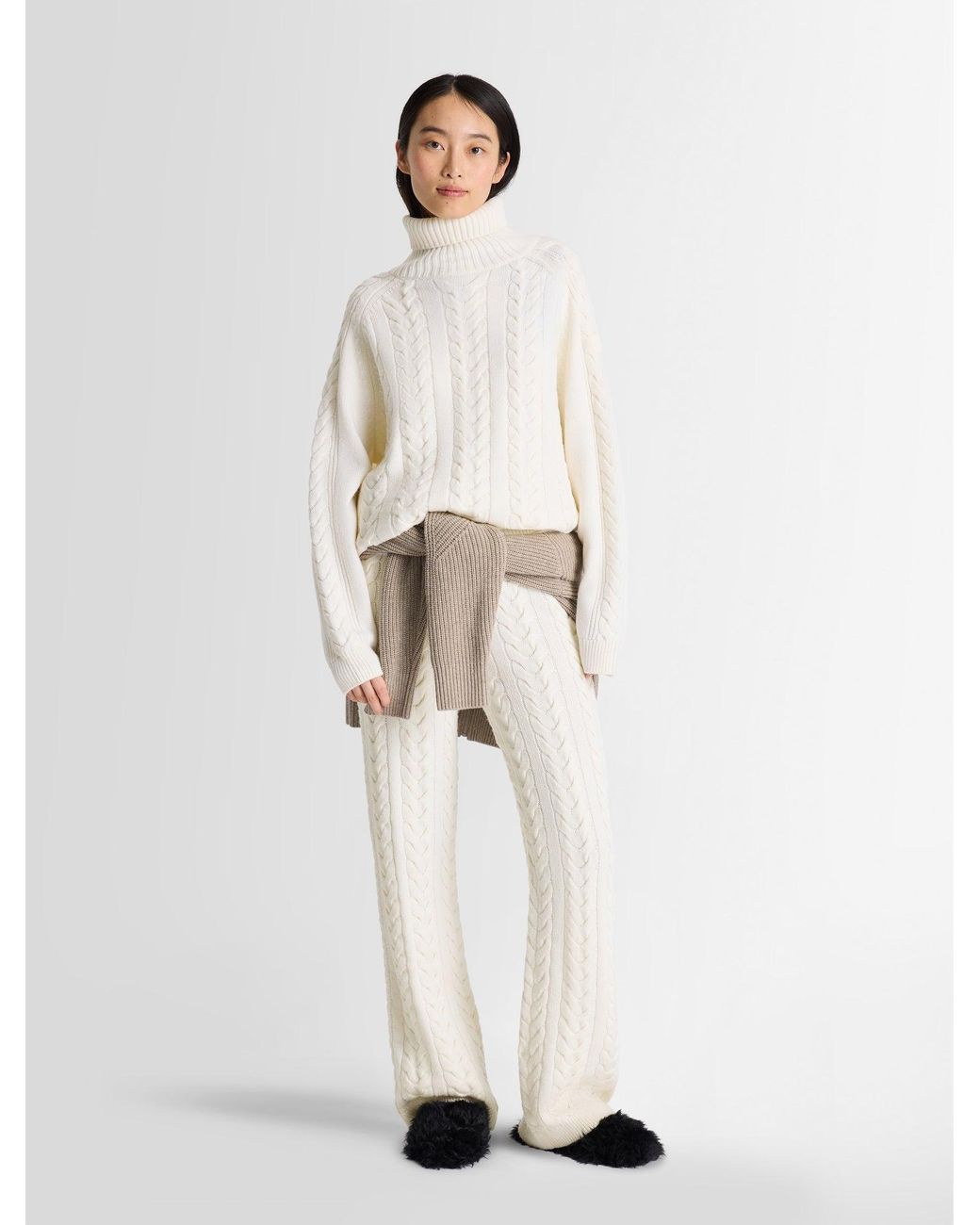 Pull Elwena Fusalp en coloris White