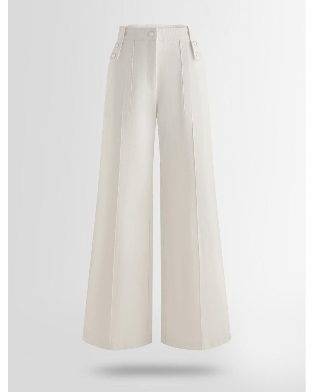 Fusalp White Noaletta Denim Pants