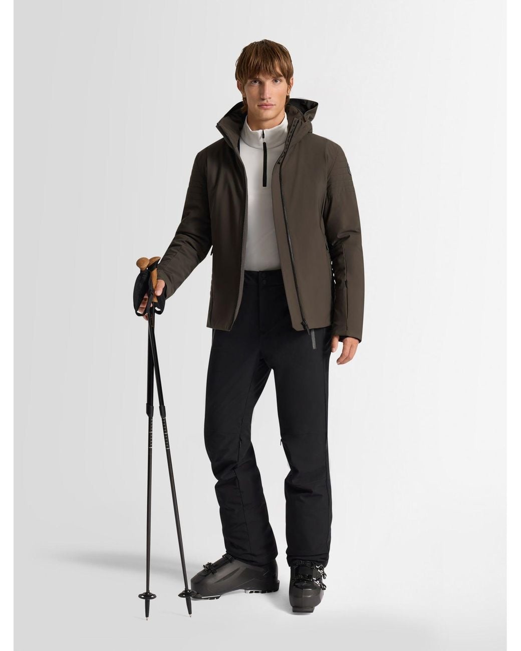 Fusalp Black Power Ski Jacket for men