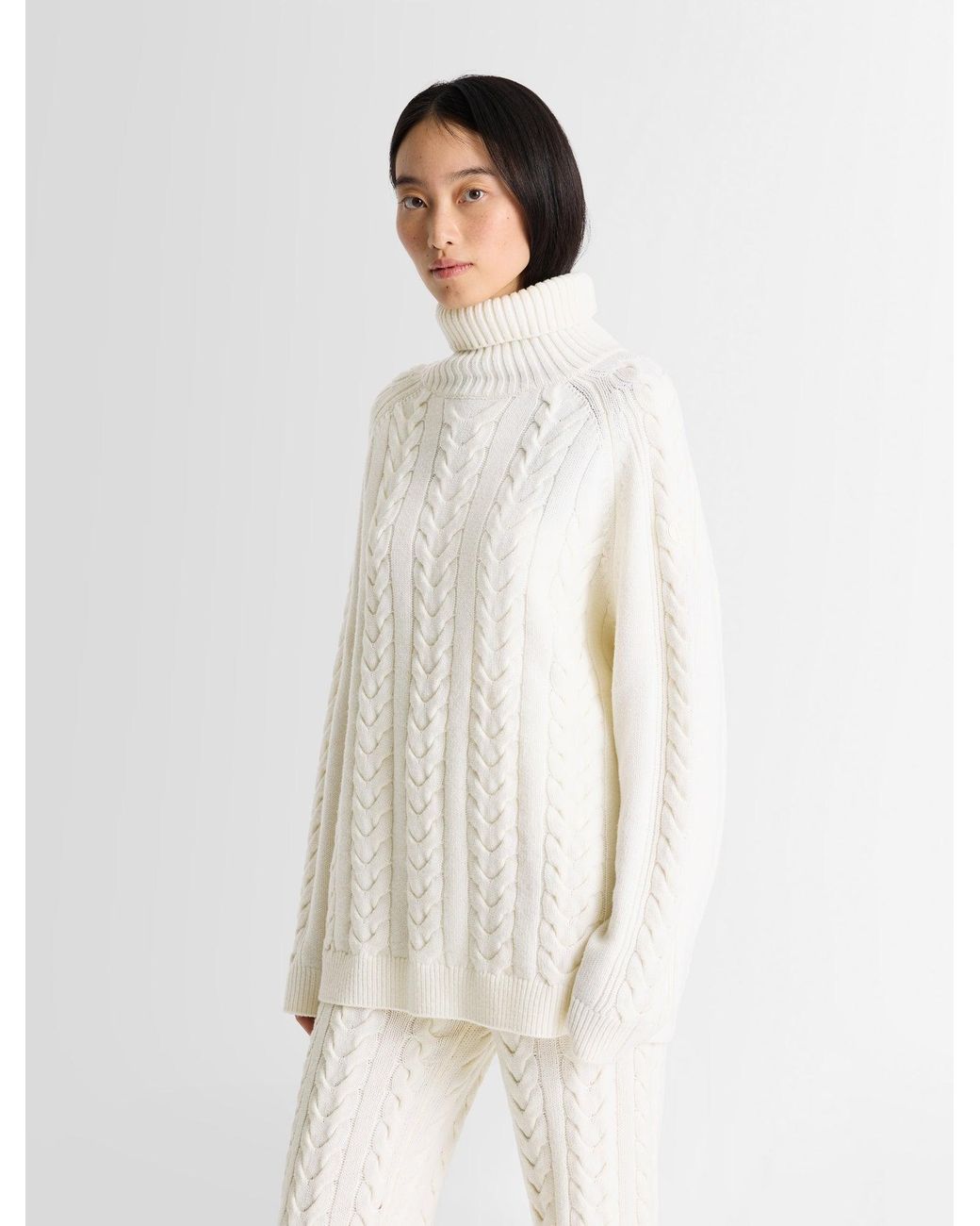Pull Elwena Fusalp en coloris White