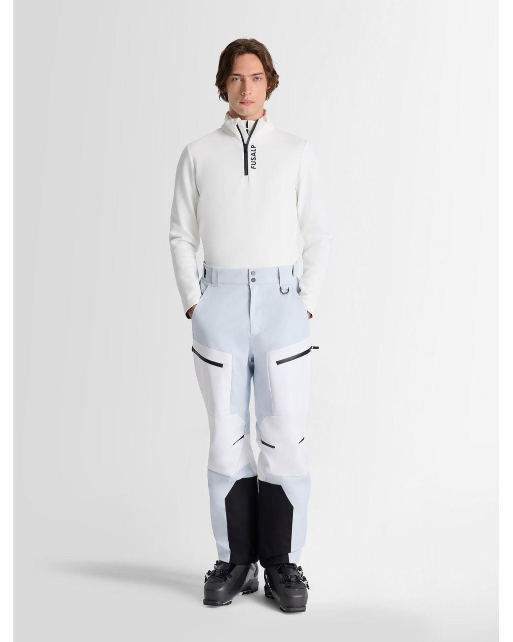 Fusalp White Sidyo Ski Pants for men