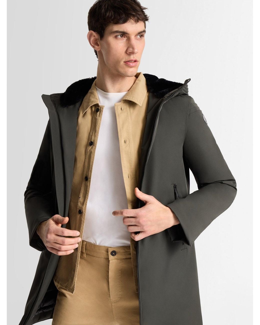 Fusalp Black Gezi Coat for men