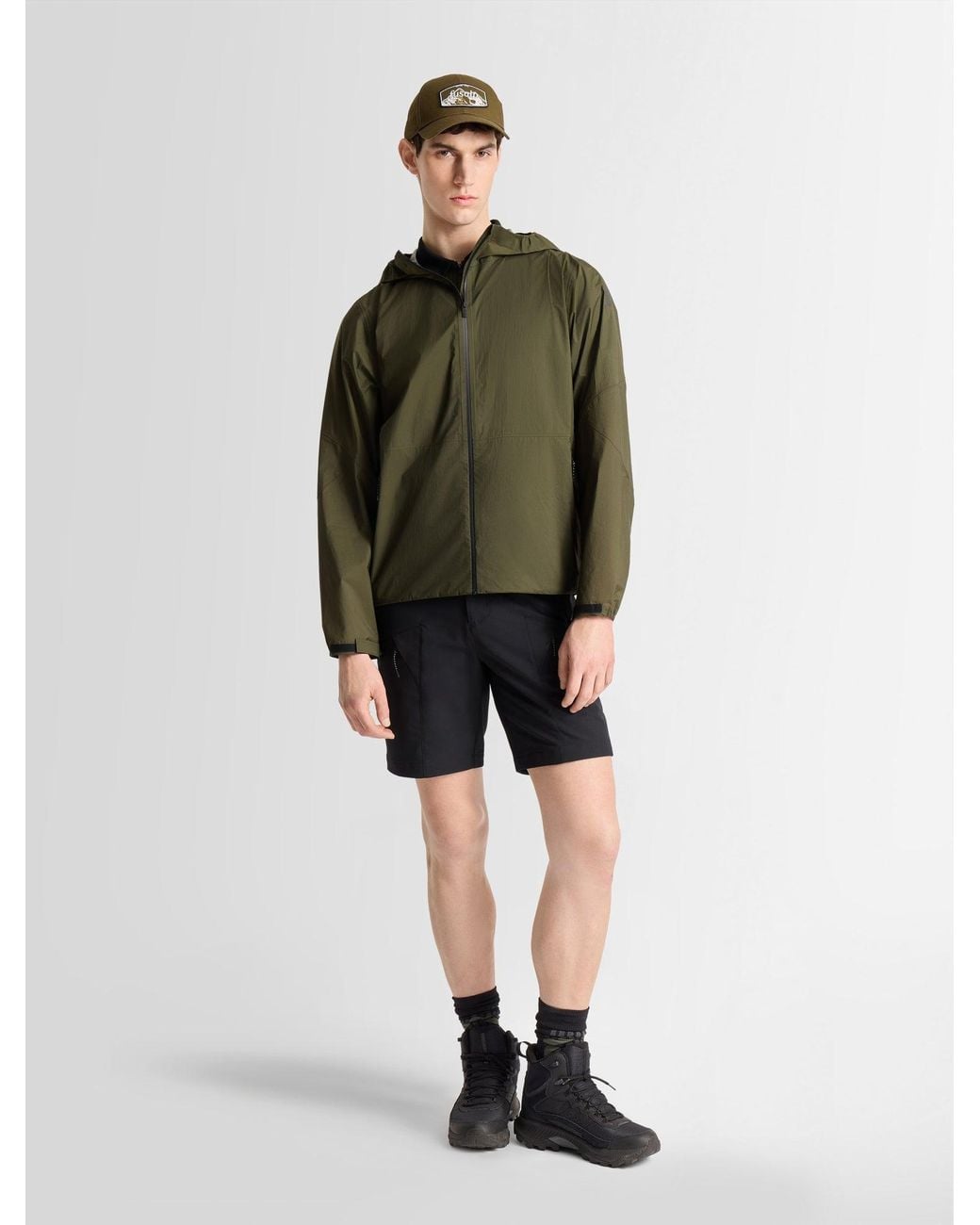 Fusalp Green Airvone Windbreaker Jacket for men