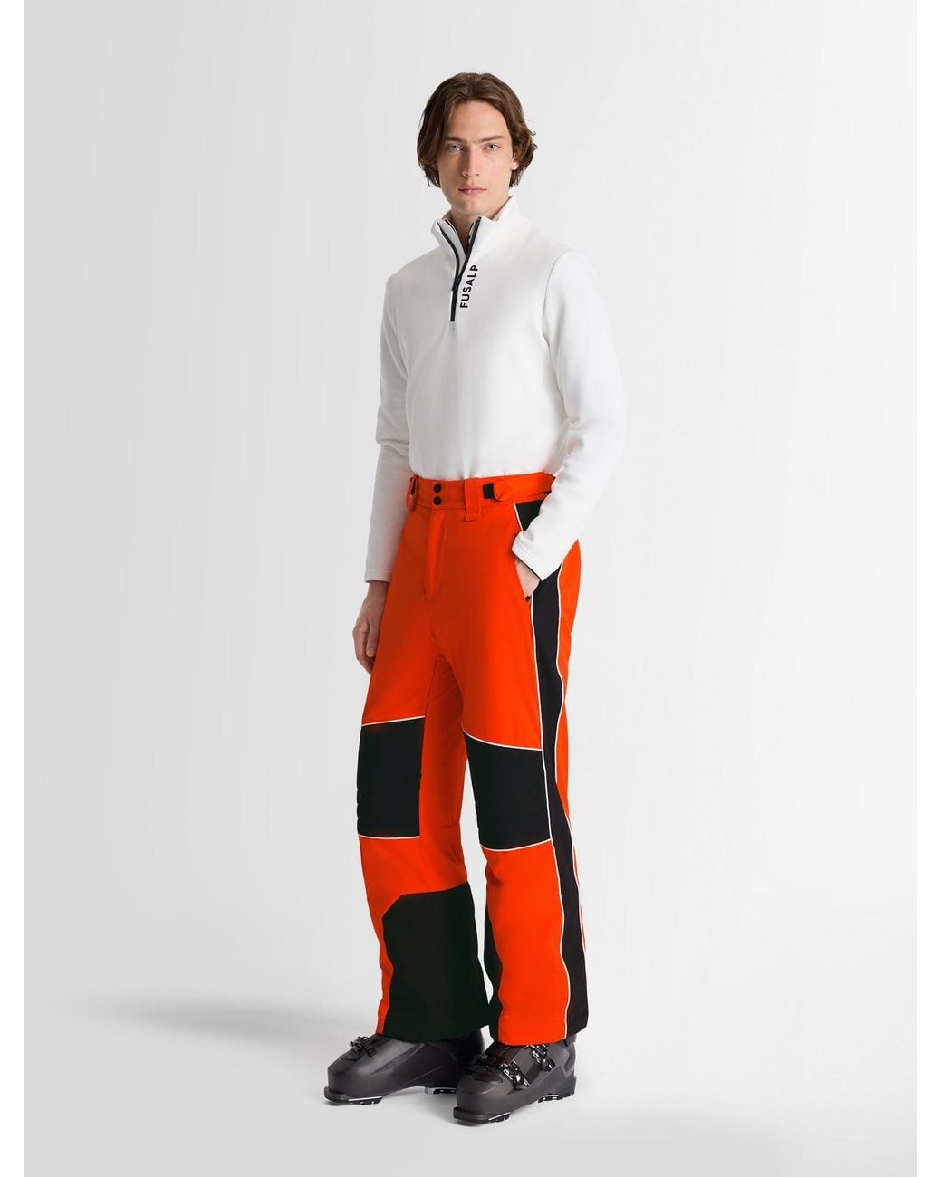 Fusalp Red Ydonox Ski Pants for men
