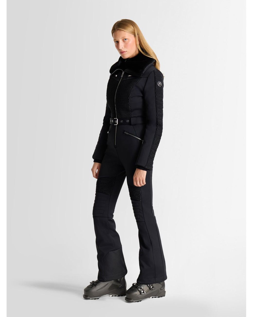 Fusalp Black Montanetta Ski Suit
