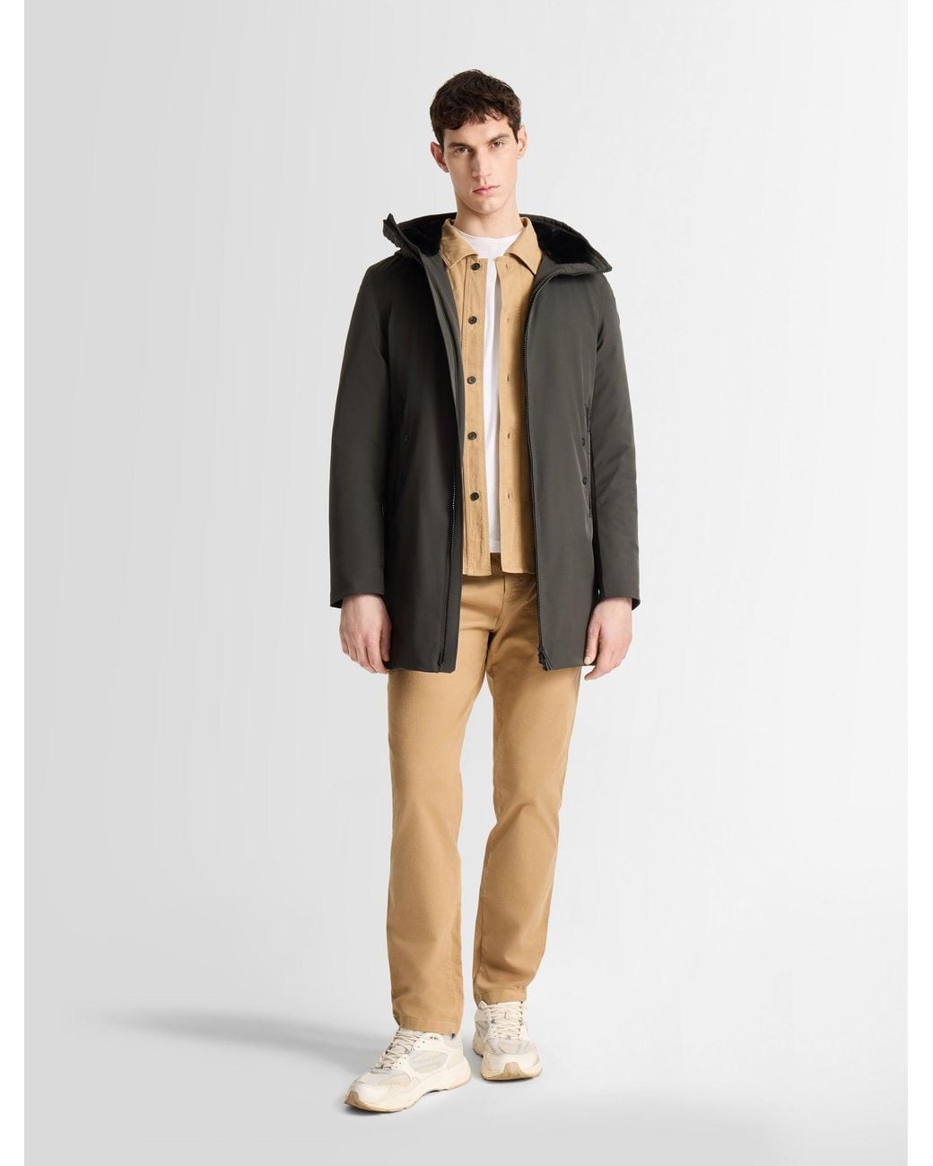 Fusalp Black Gezi Coat for men