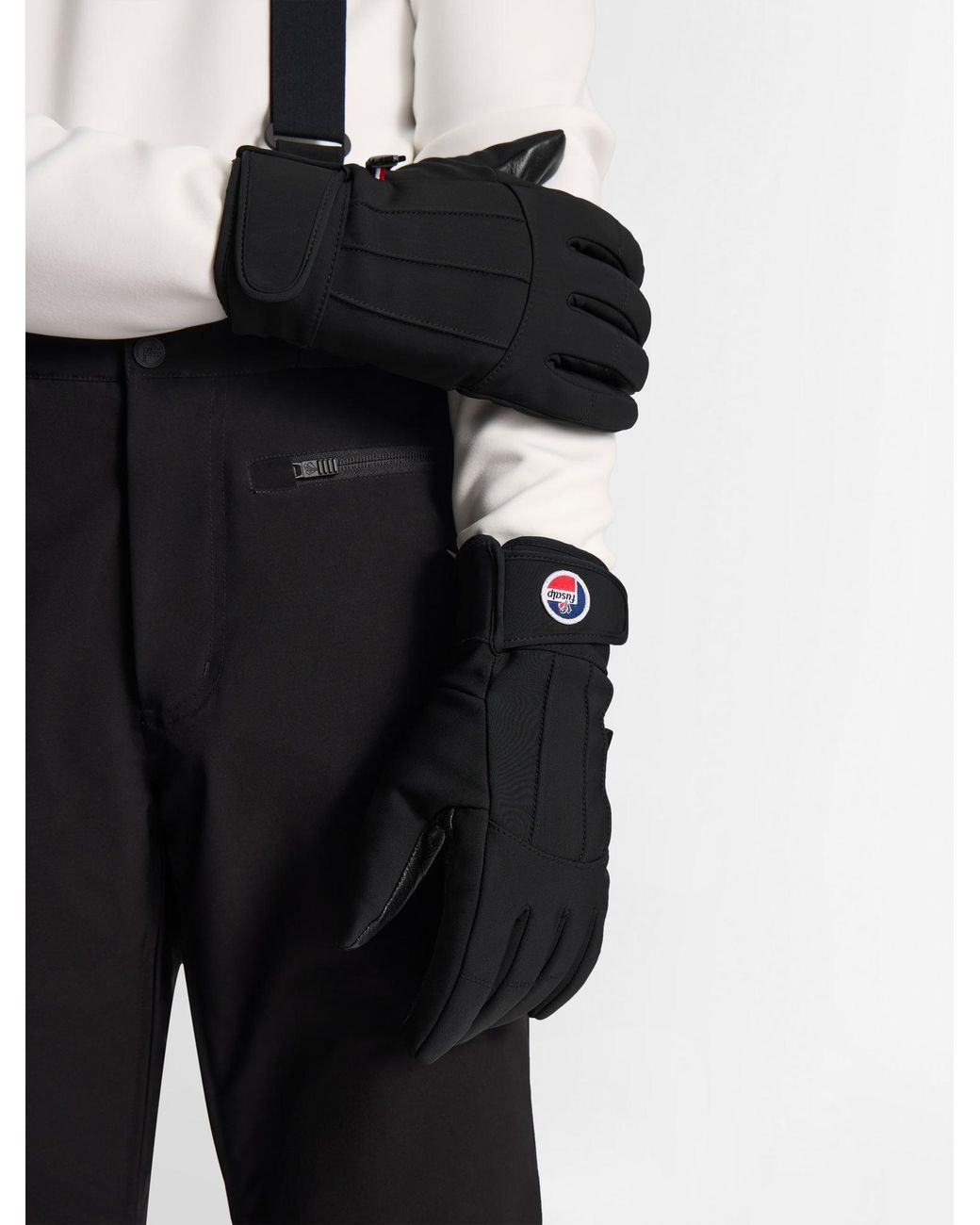 Fusalp Black Glacier M Ski Gloves for men