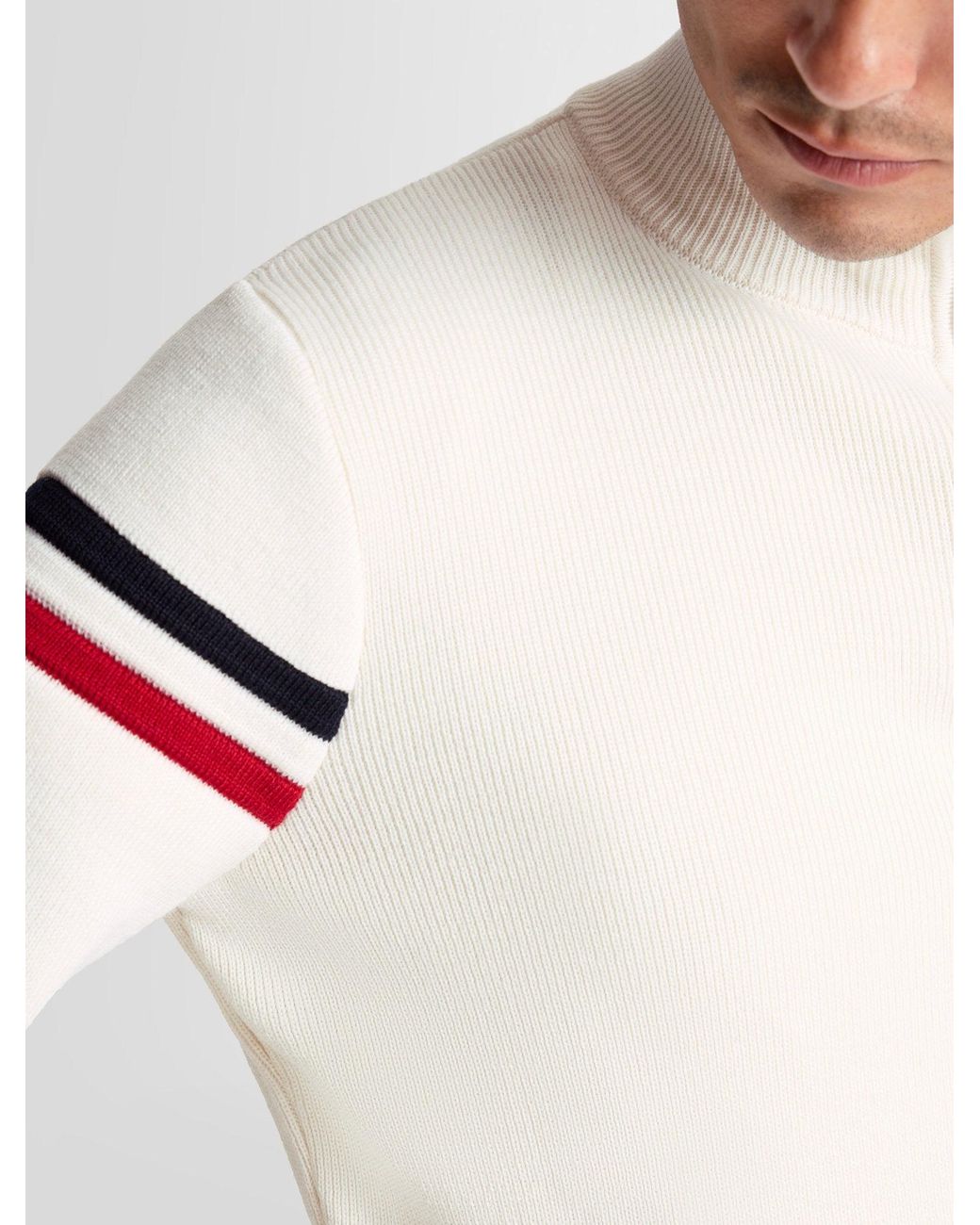 Fusalp White Wengen Sweater for men