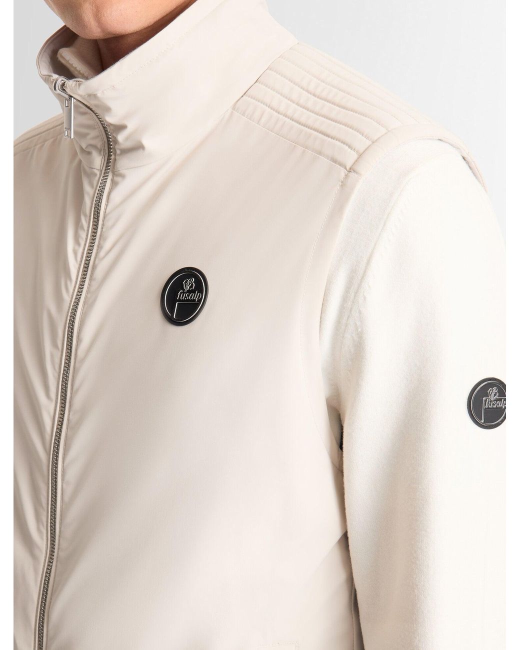 Fusalp White Latma Sleeveless Jacket for men