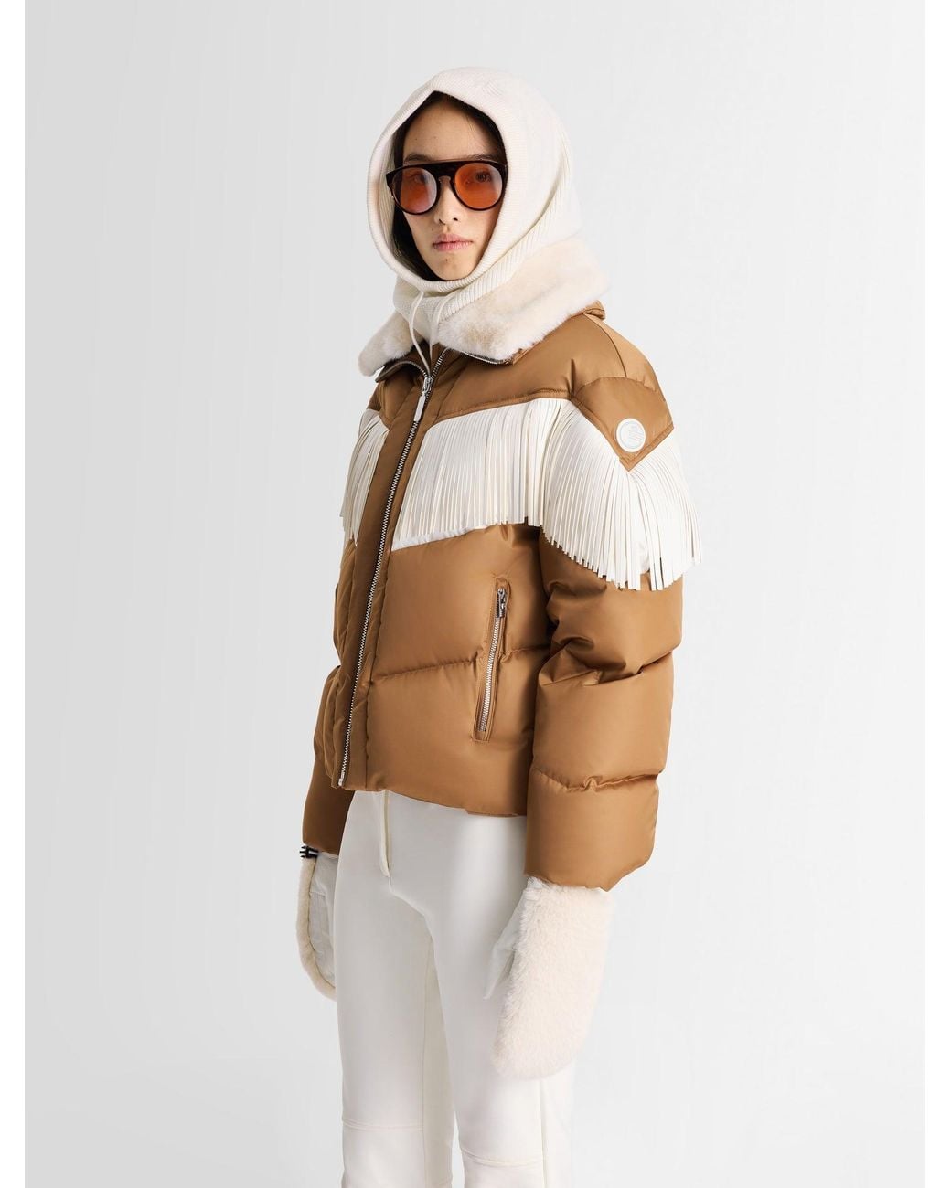 Fusalp White Frinina Down Jacket