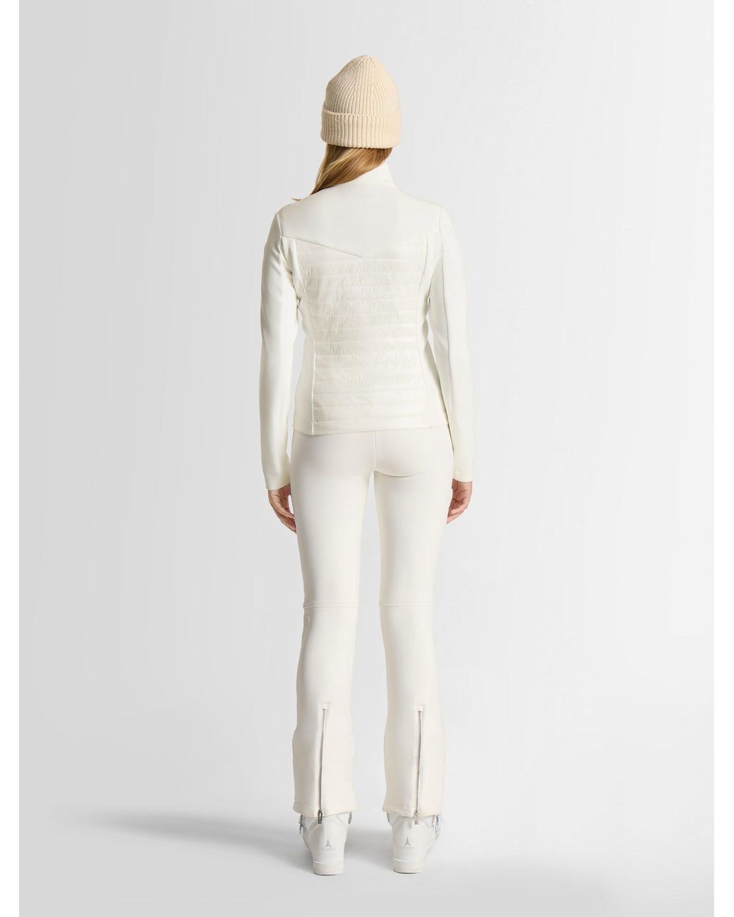 Fusalp White Asponita Lightweight Jacket