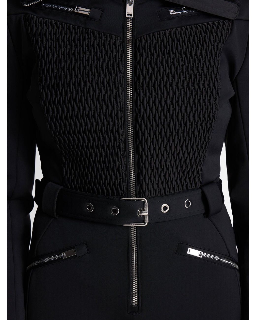 Fusalp Black Montanetta Ski Suit