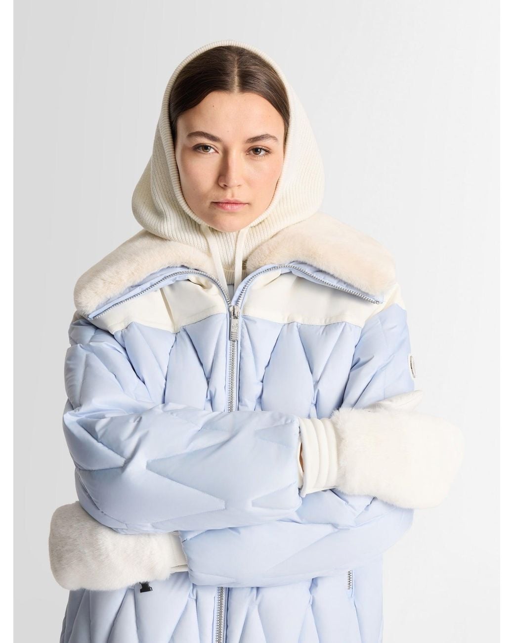 Fusalp Blue Beqya Down Jacket