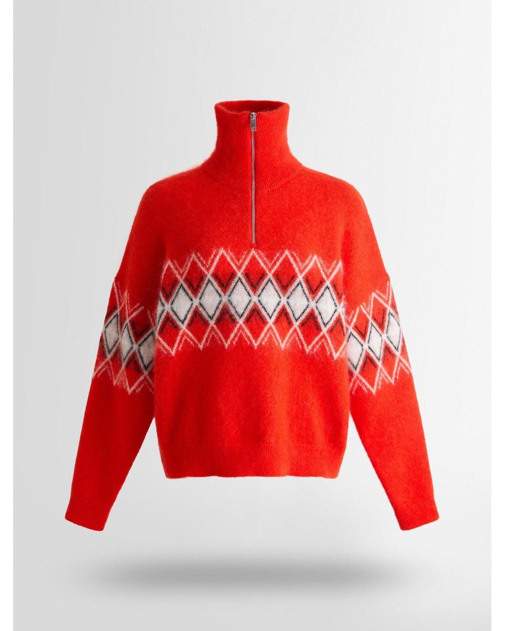 Fusalp Red Mireva Sweater