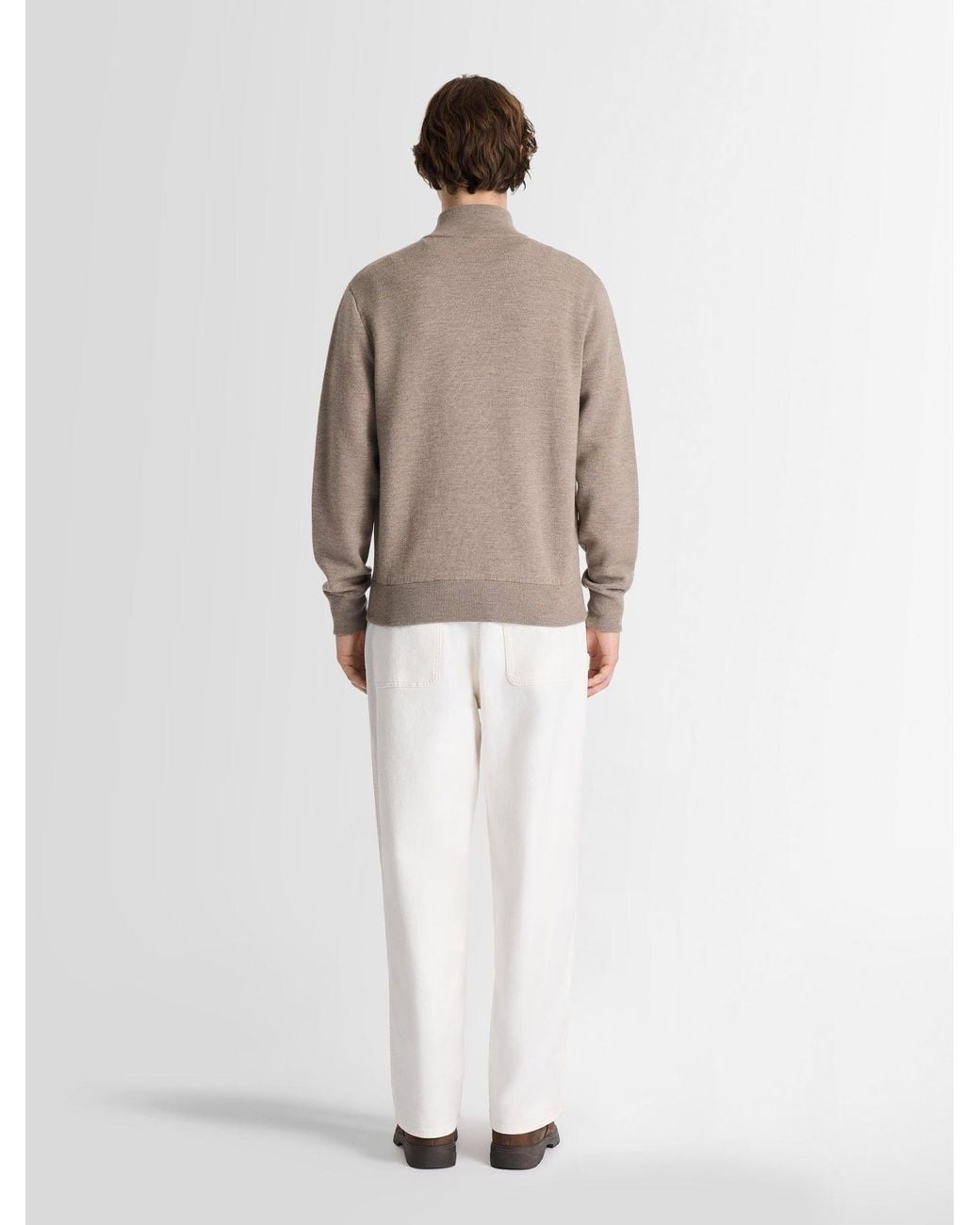 Fusalp White Mayeul Cardigan for men