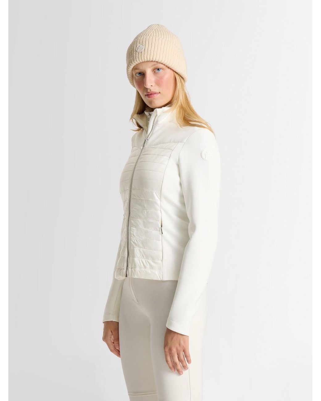 Fusalp White Asponita Lightweight Jacket