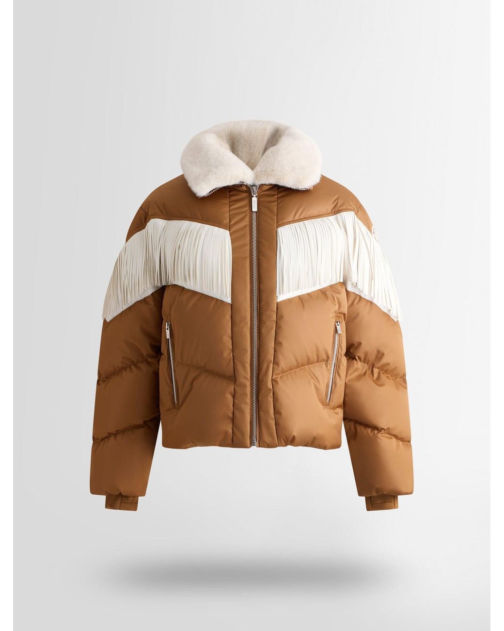 Fusalp White Frinina Down Jacket