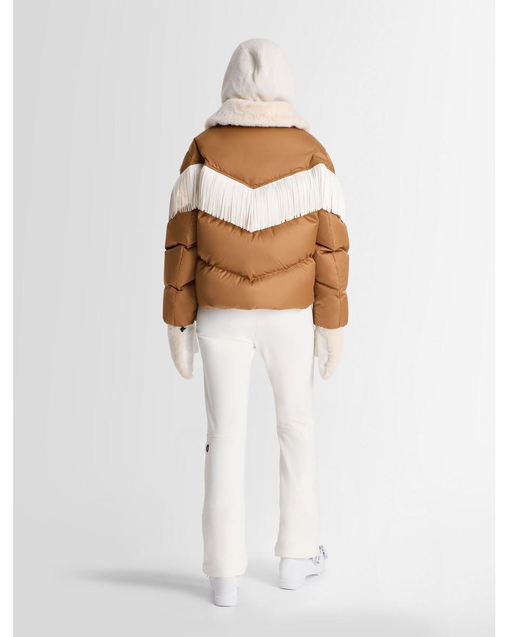 Fusalp White Frinina Down Jacket