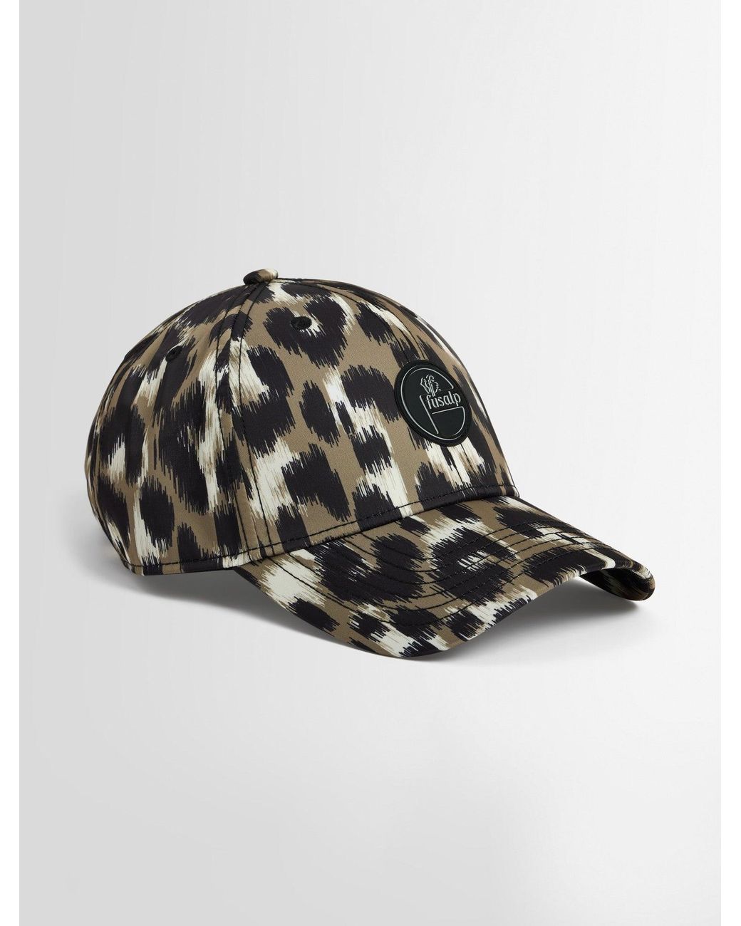 Fusalp Black Leopard Cap