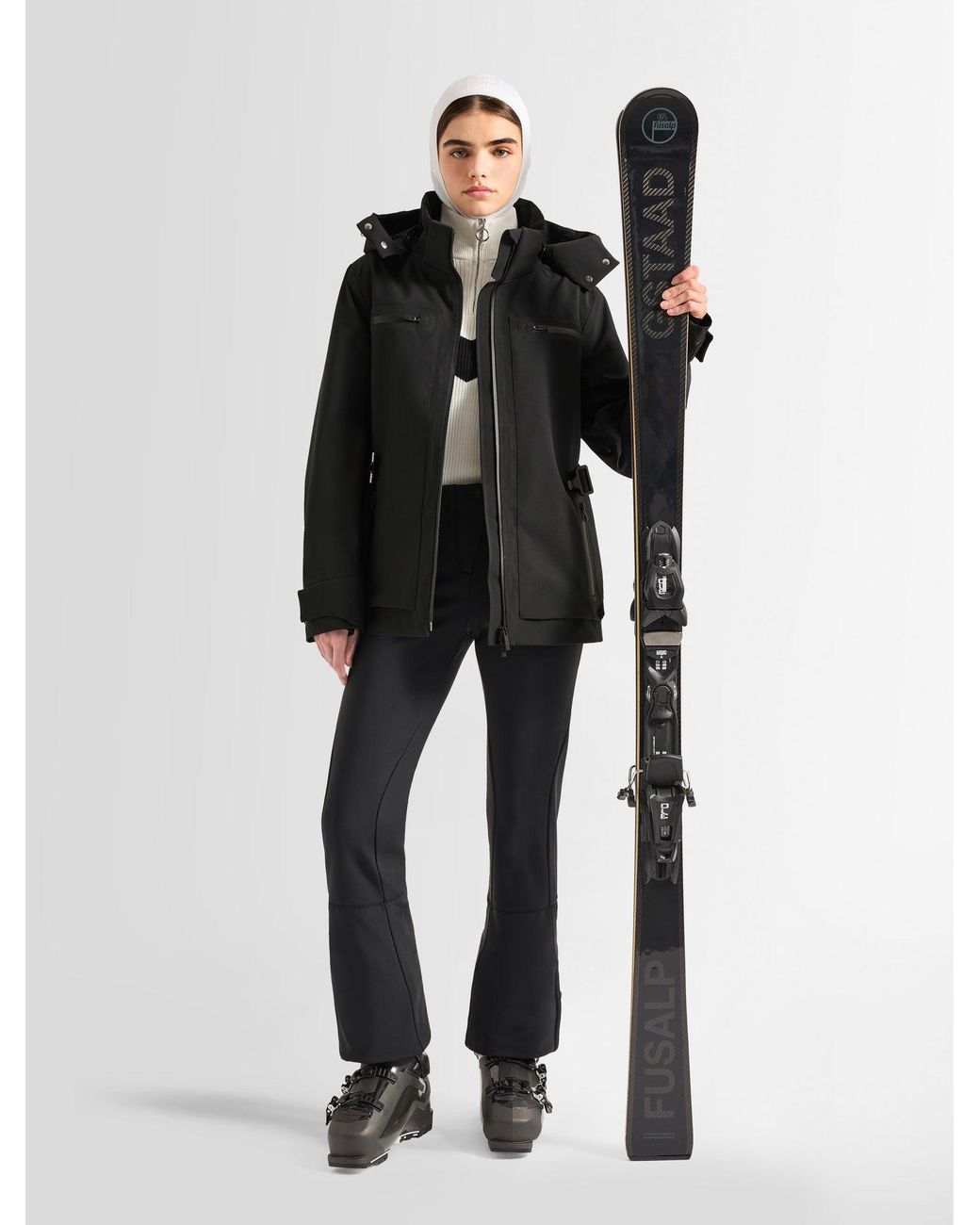 Fusalp Black Roppi Ski Jacket