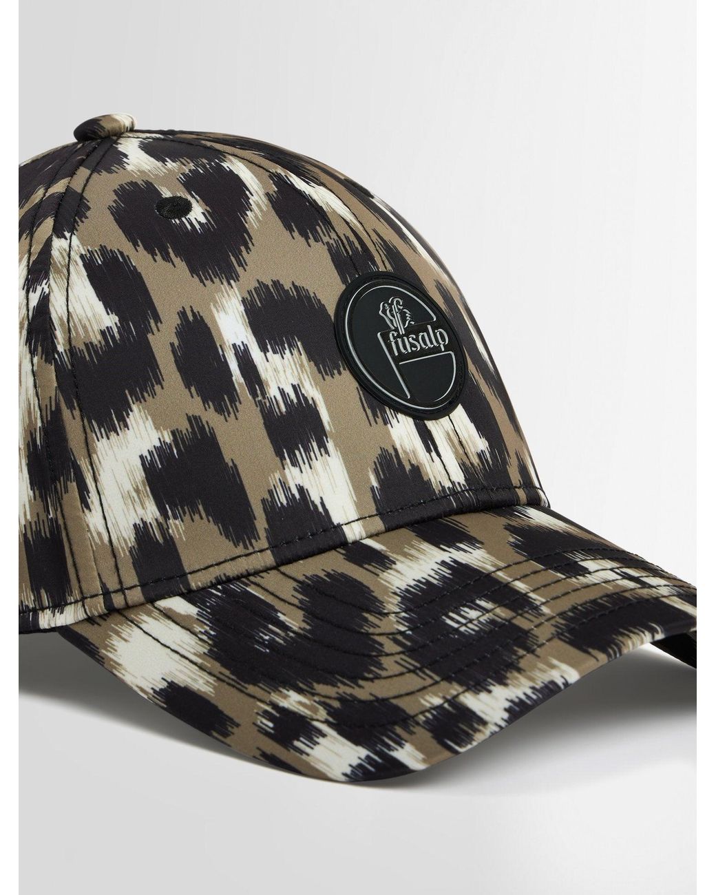 Fusalp Black Leopard Cap