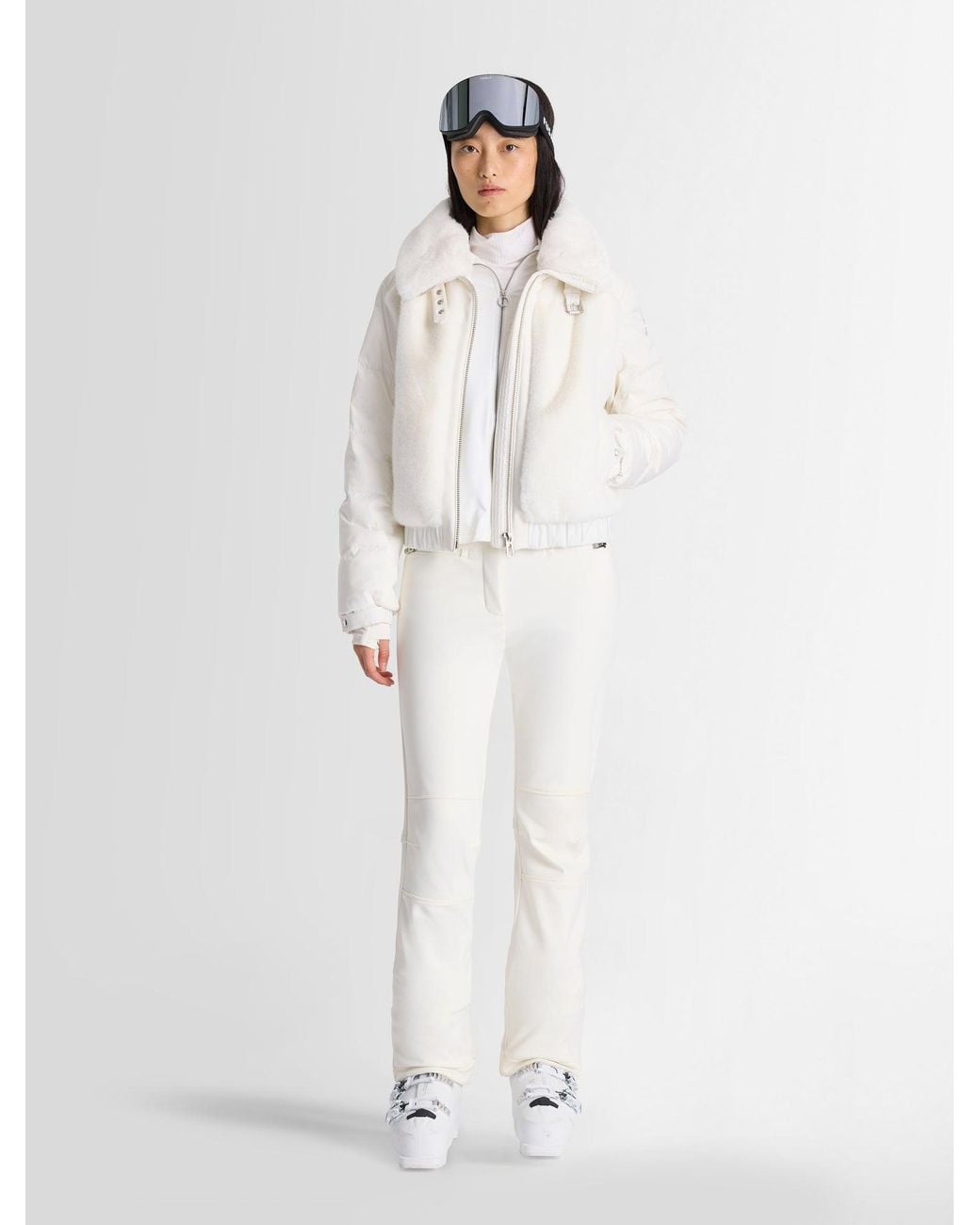 Fusalp White Lenagima Down Jacket