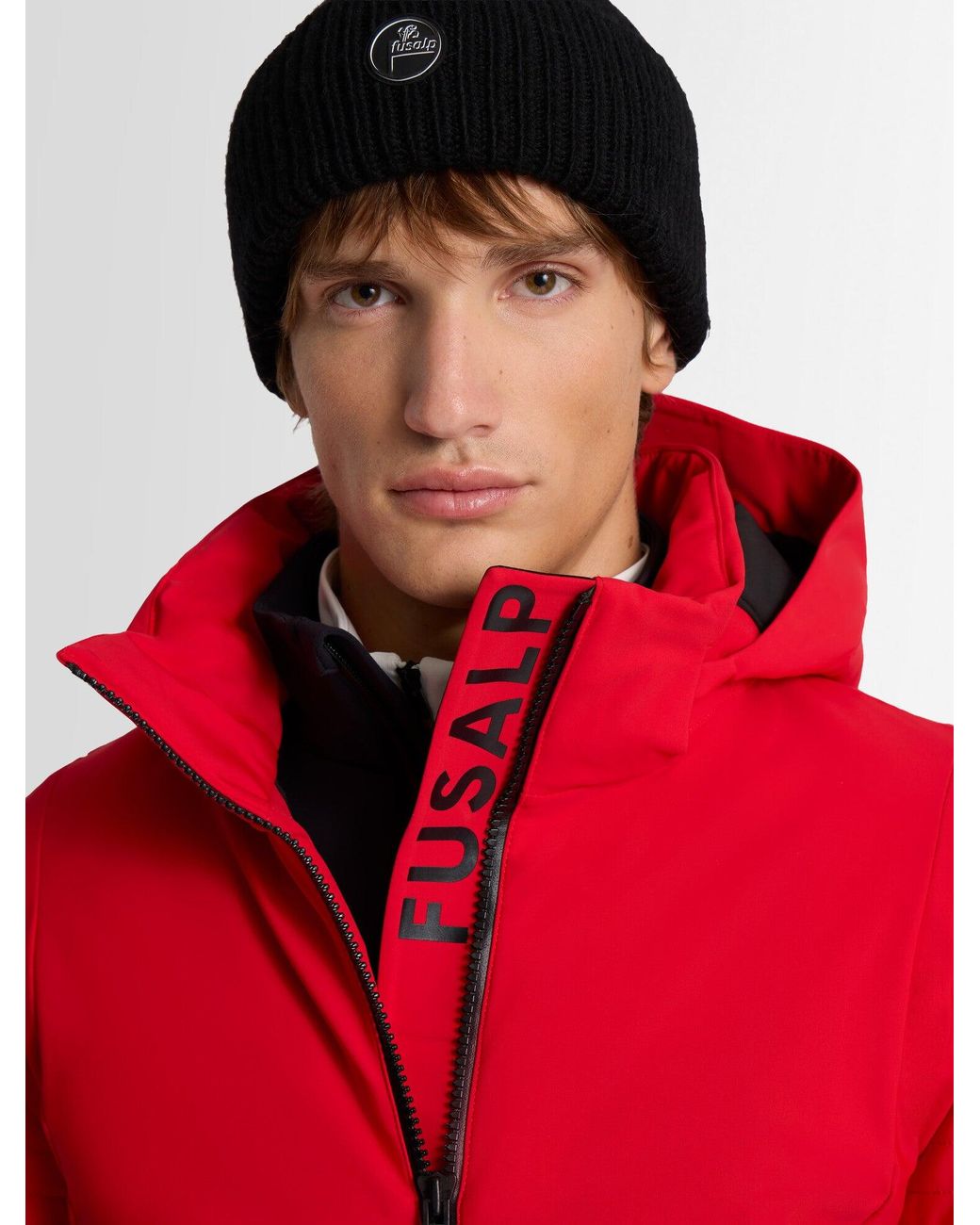 Fusalp Red Power Ski Jacket for men