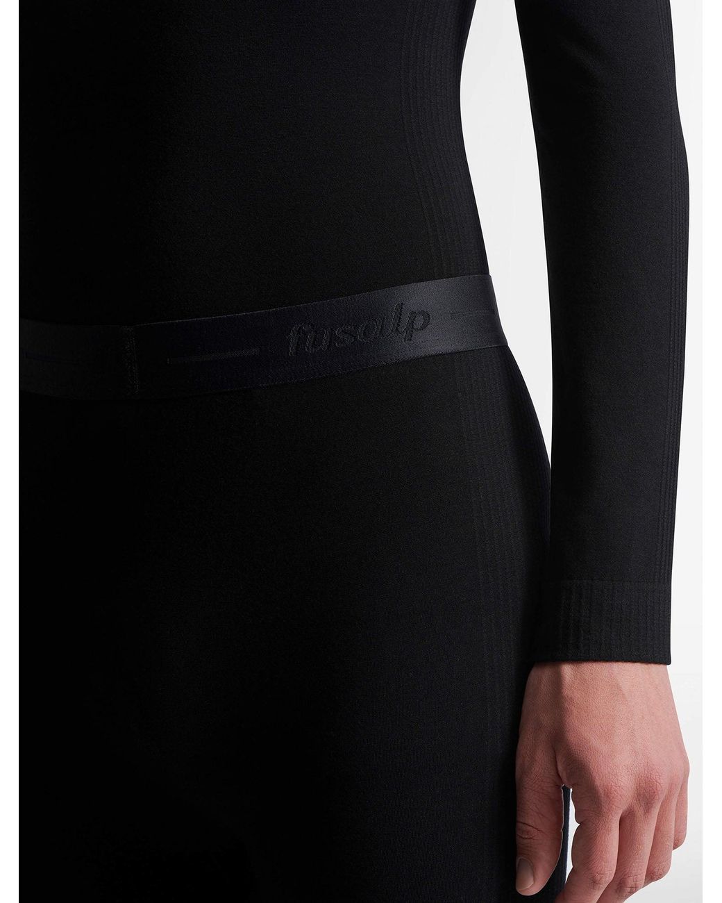 Fusalp Black Allo Leggings for men