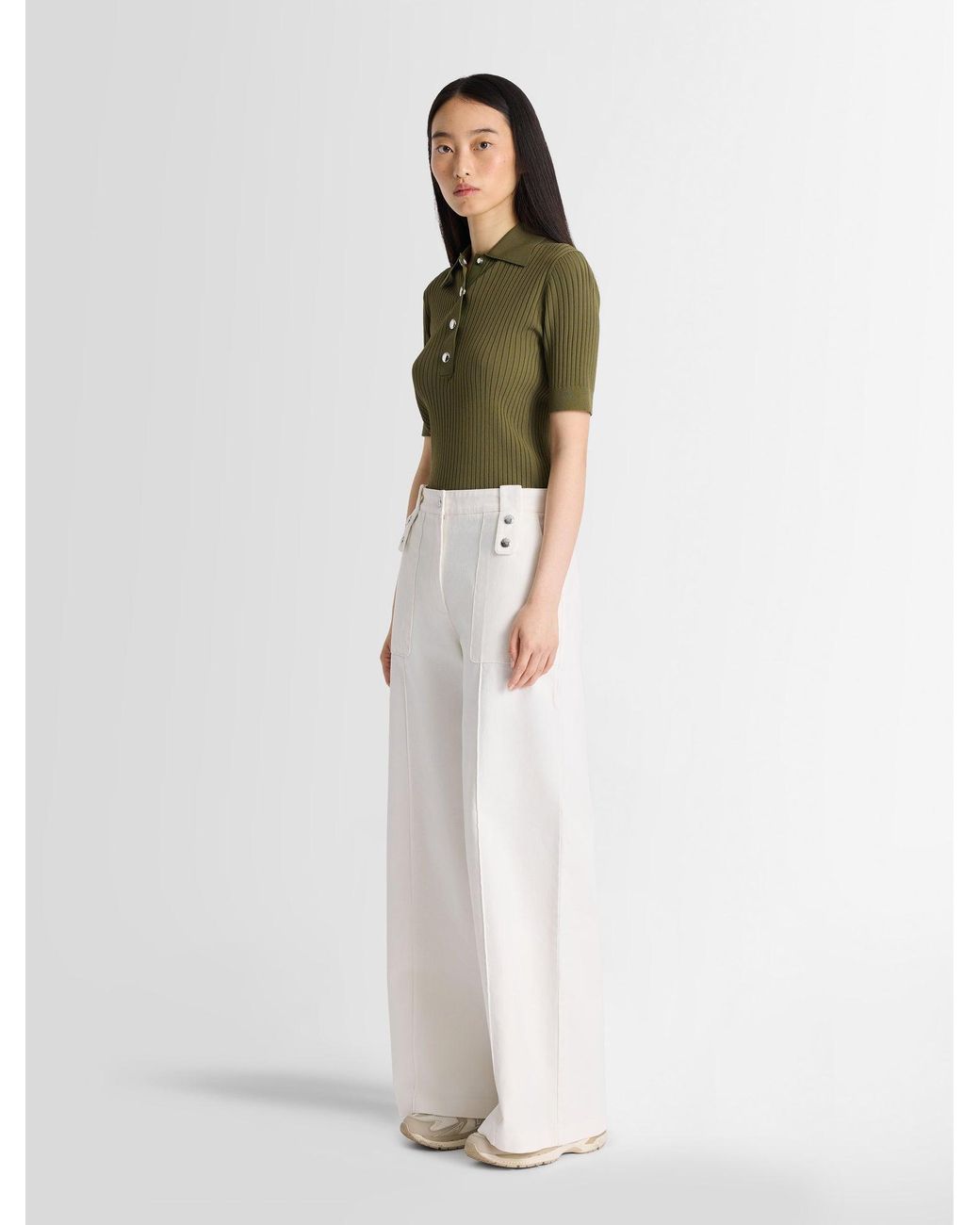 Fusalp White Noaletta Denim Pants